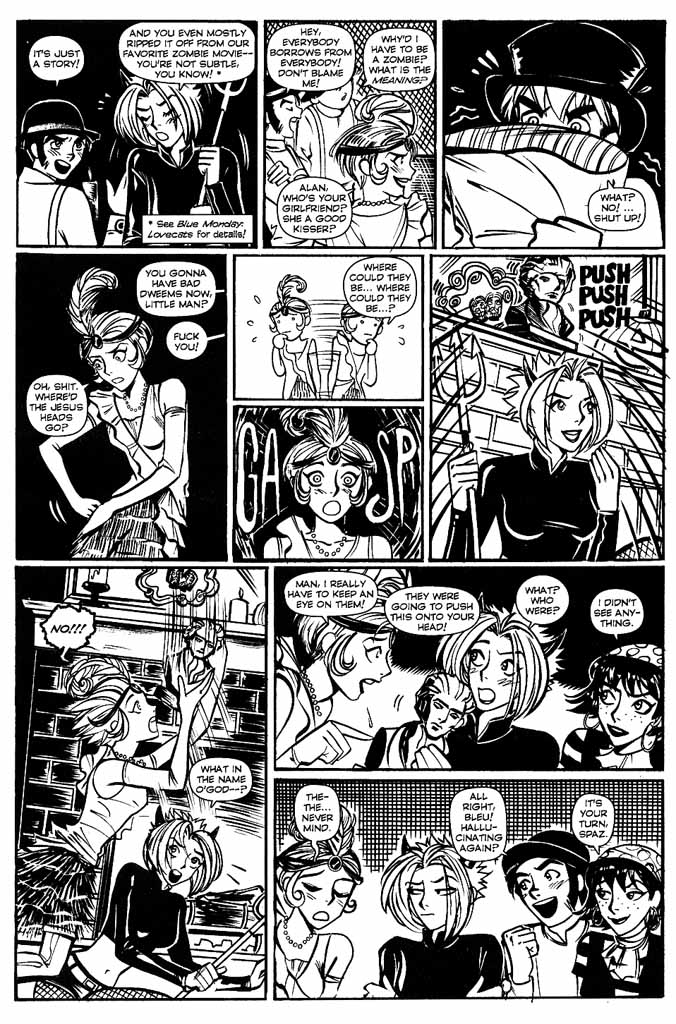 Read online Blue Monday: Dead Man's Party comic -  Issue # Full - 13