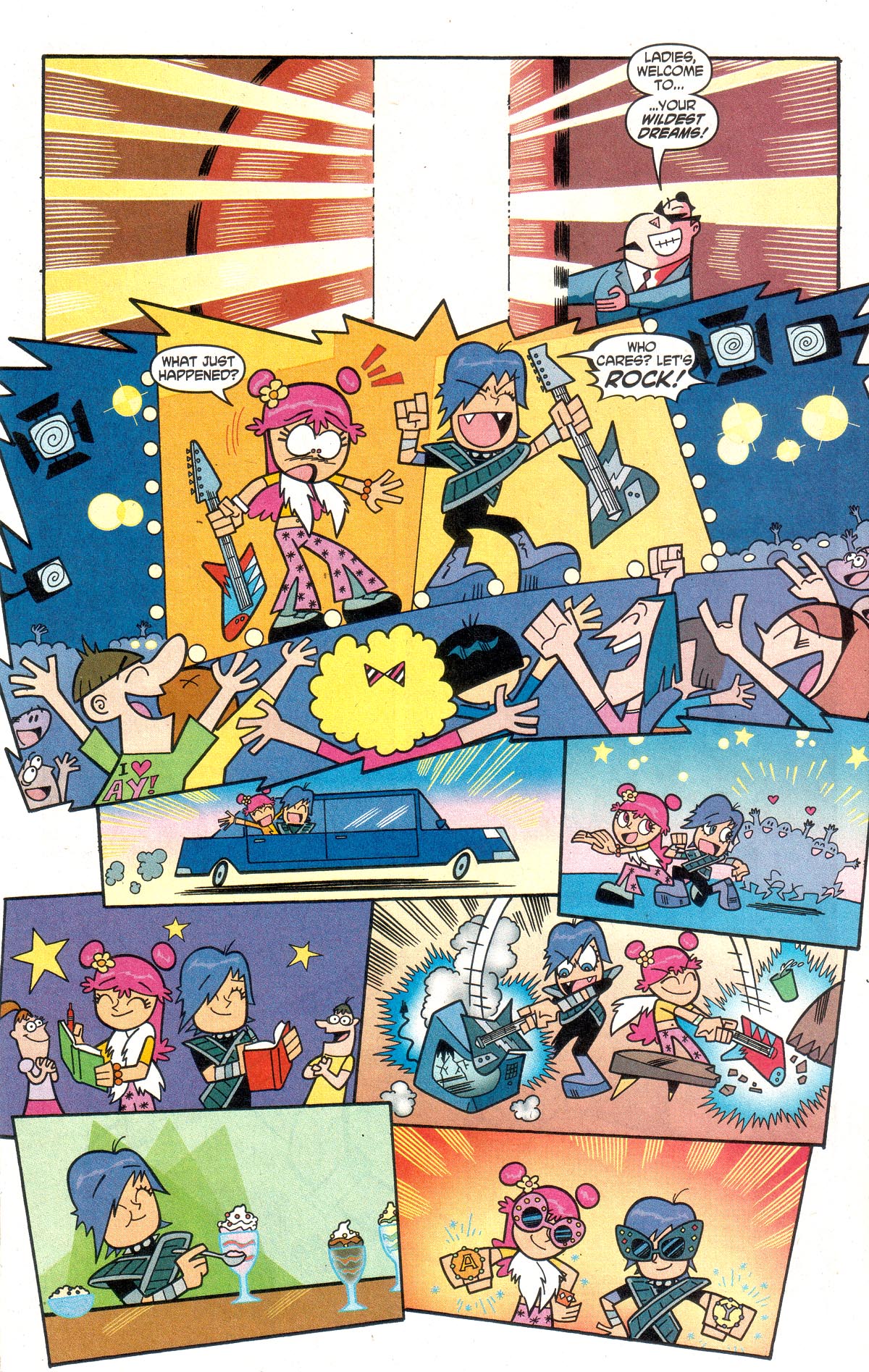 Read online Hi Hi Puffy Amiyumi comic -  Issue #2 - 5