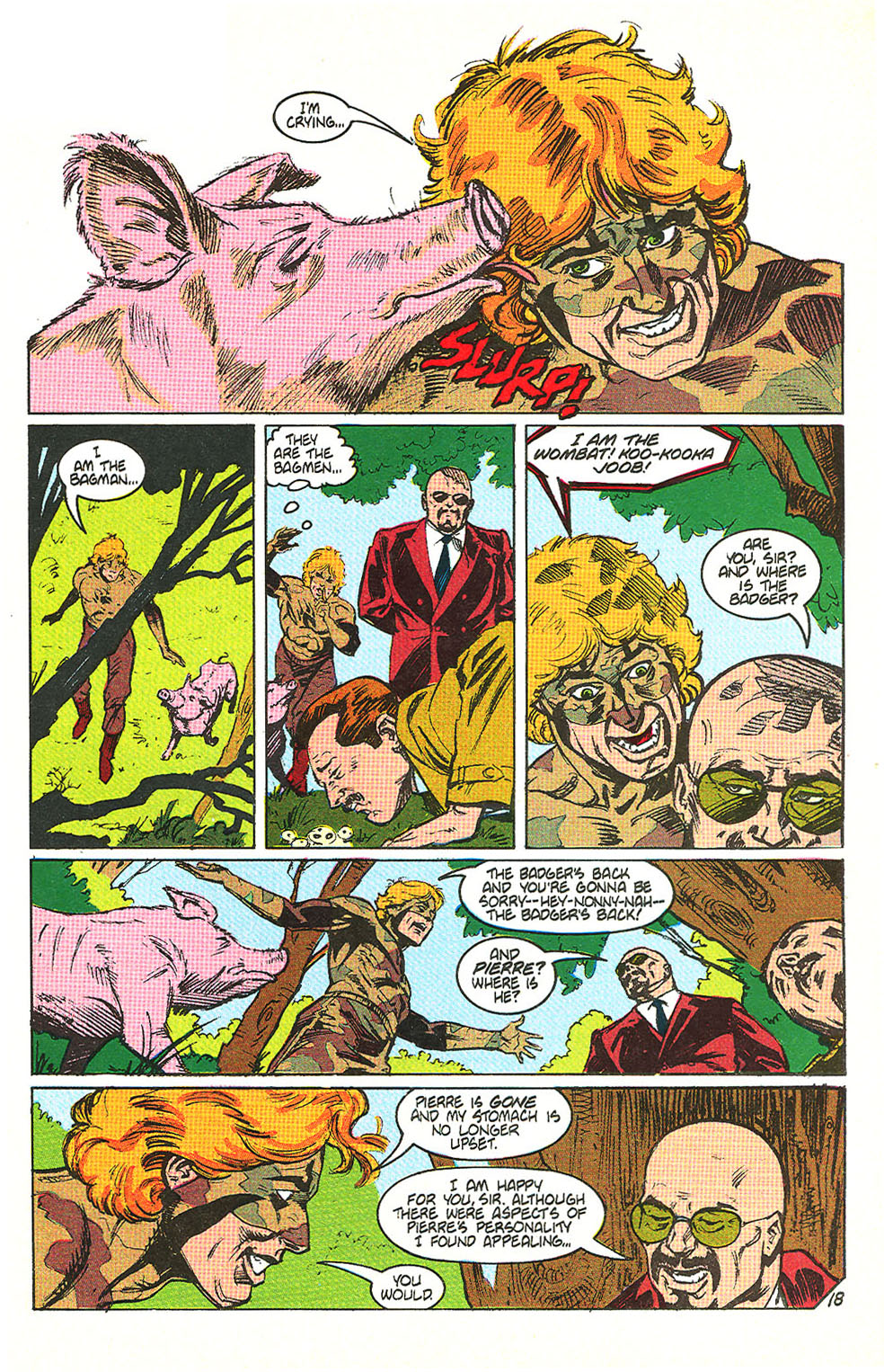 Read online The Badger comic -  Issue #19 - 21