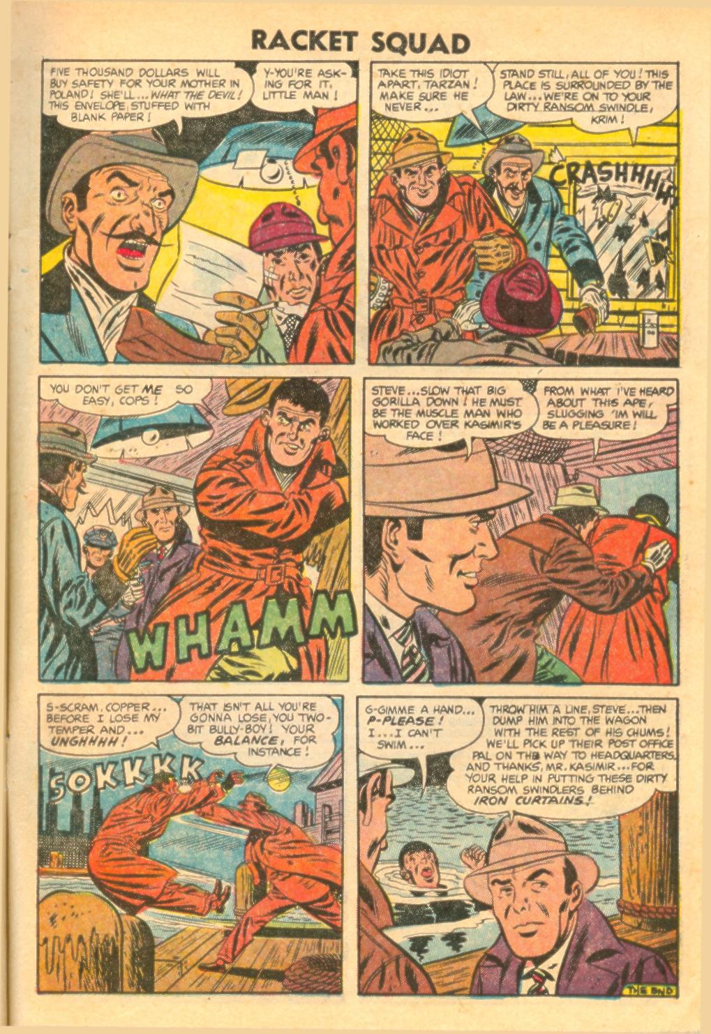 Read online Racket Squad in Action comic -  Issue #12 - 15