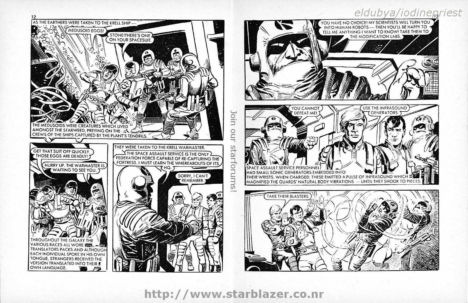 Read online Starblazer comic -  Issue #131 - 8
