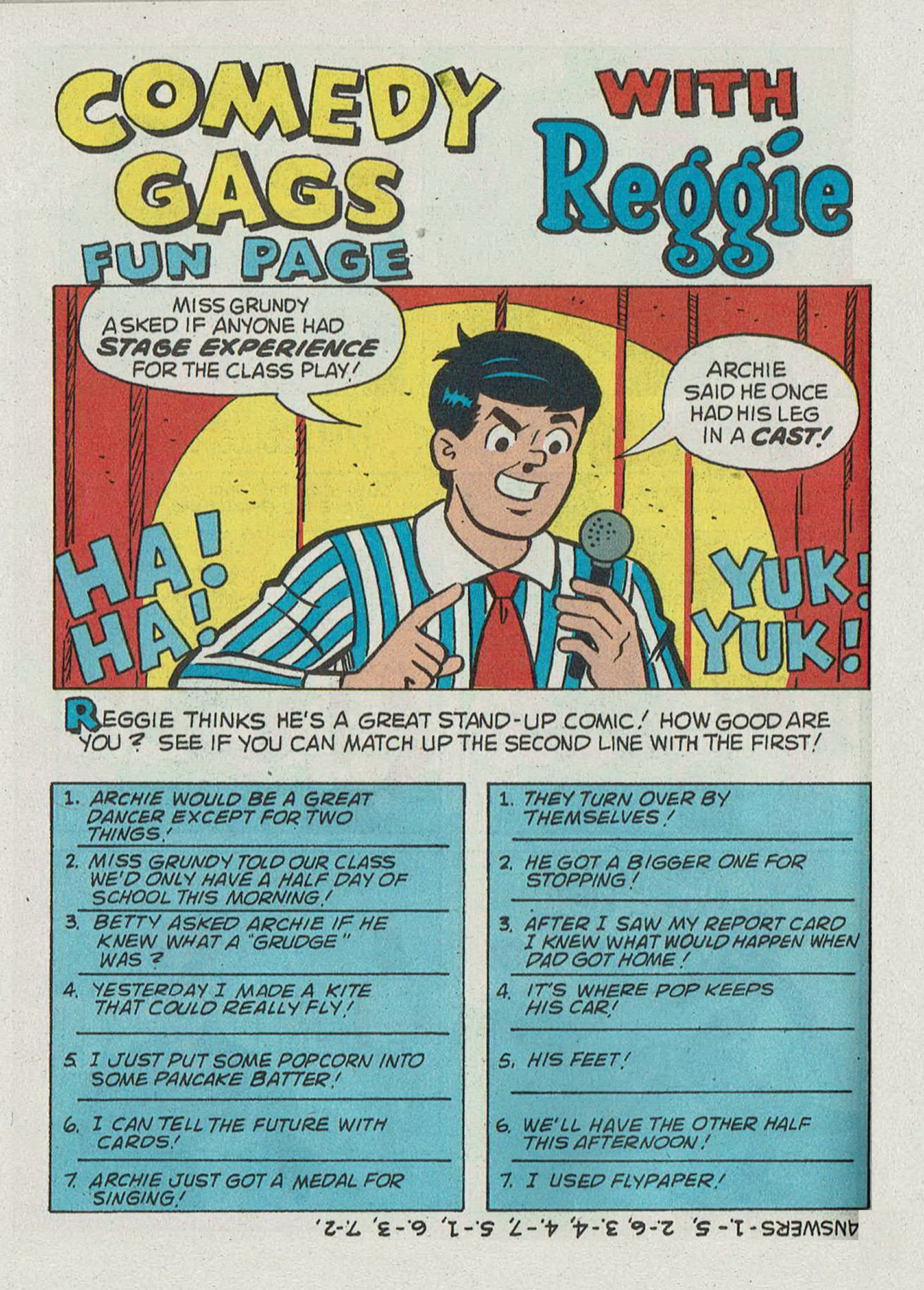 Read online Archie's Story & Game Digest Magazine comic -  Issue #30 - 72