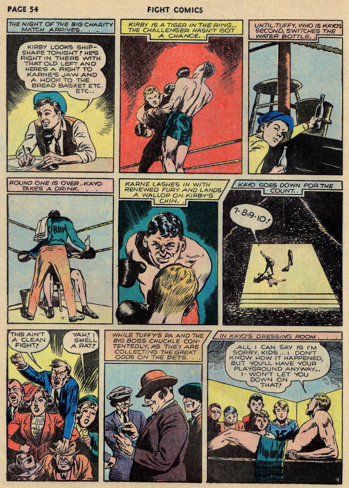 Read online Fight Comics comic -  Issue #12 - 56