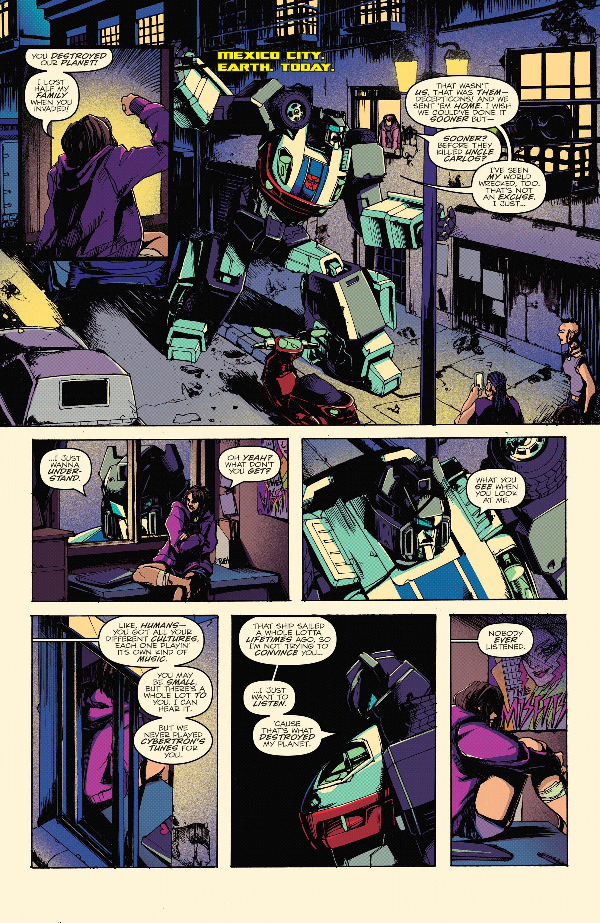 Read online Optimus Prime comic -  Issue #3 - 16