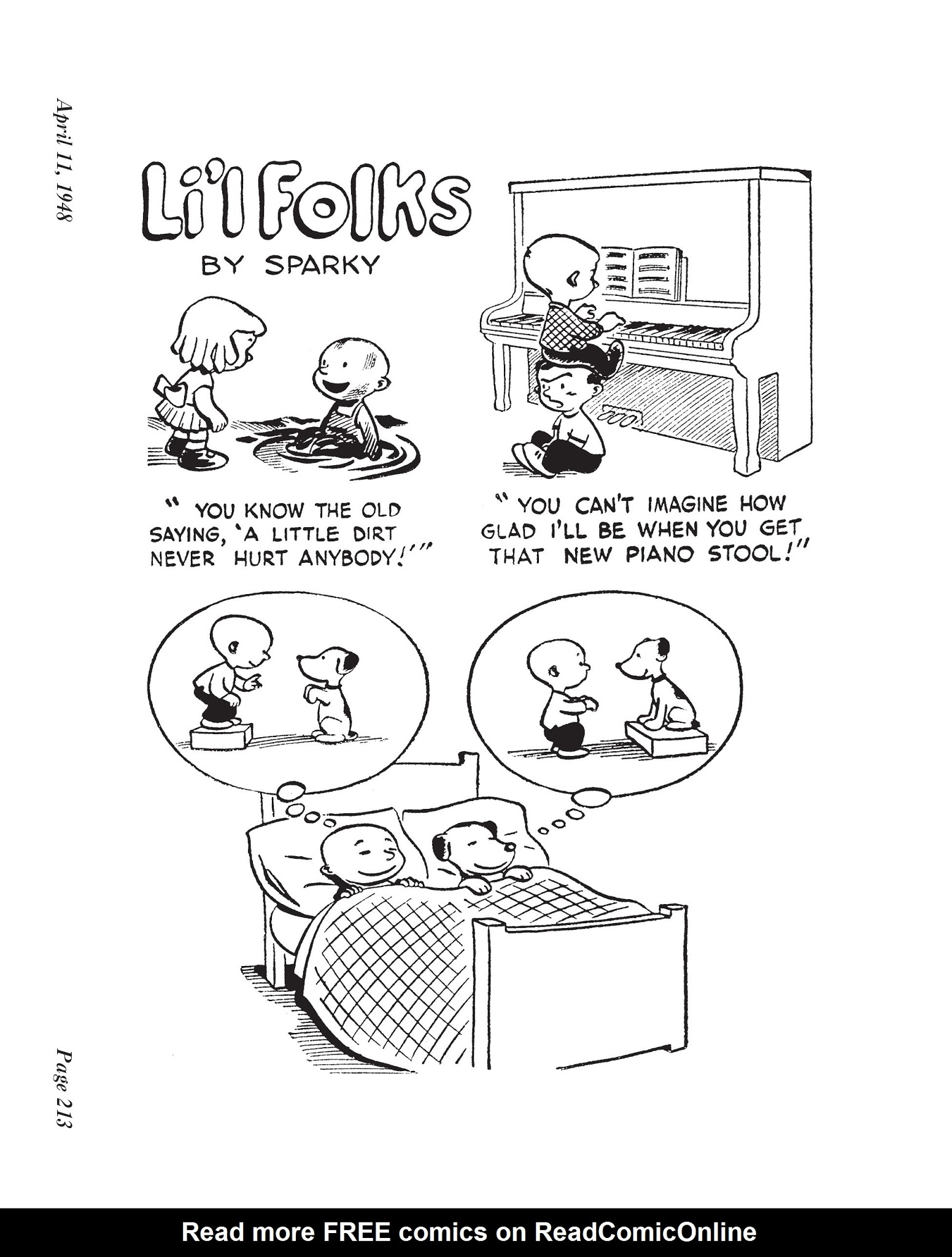 Read online The Complete Peanuts comic -  Issue # TPB 25 - 222