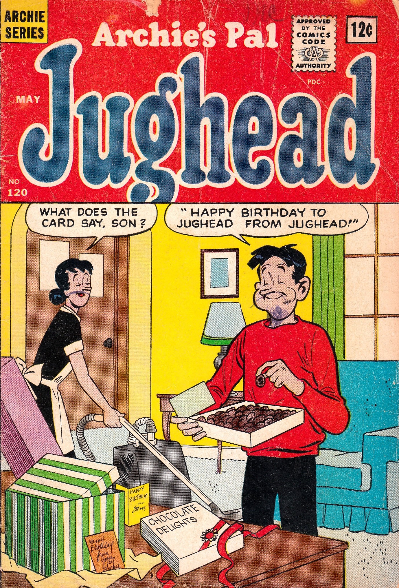 Read online Archie's Pal Jughead comic -  Issue #120 - 1