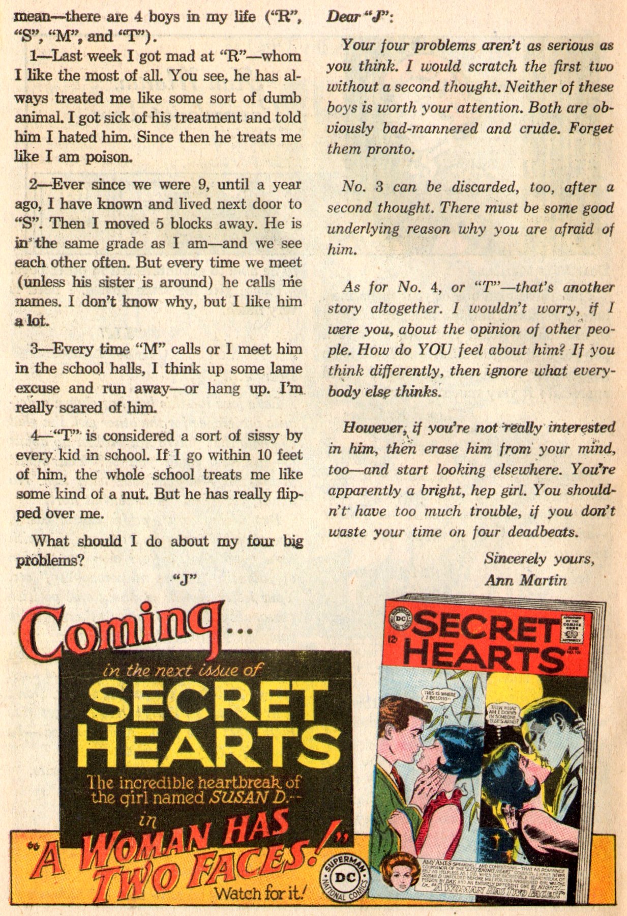 Read online Secret Hearts comic -  Issue #103 - 33