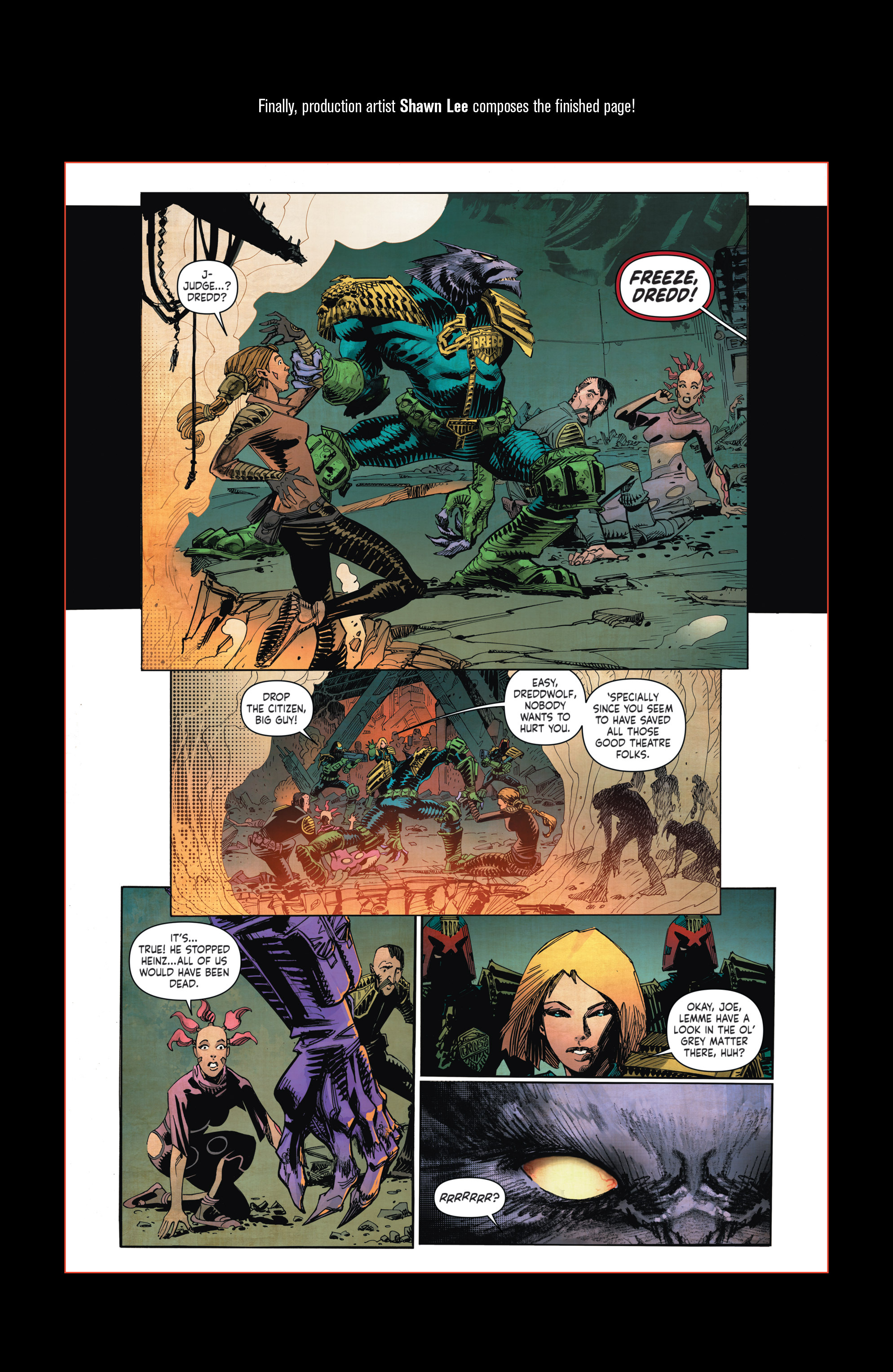 Read online Judge Dredd: Deviations comic -  Issue # Full - 35