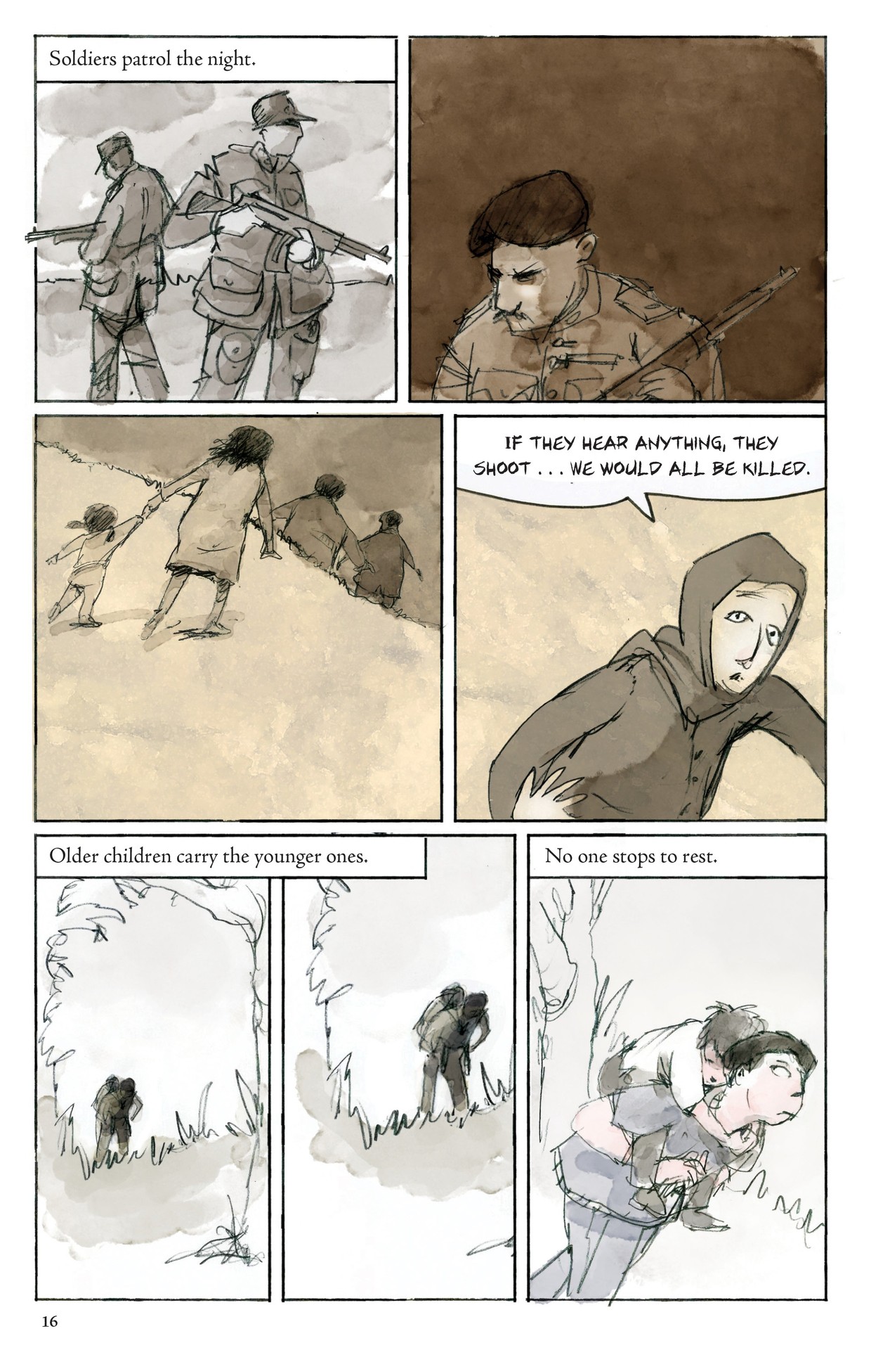 Read online The Unwanted: Stories of the Syrian Refugees comic -  Issue # TPB - 15