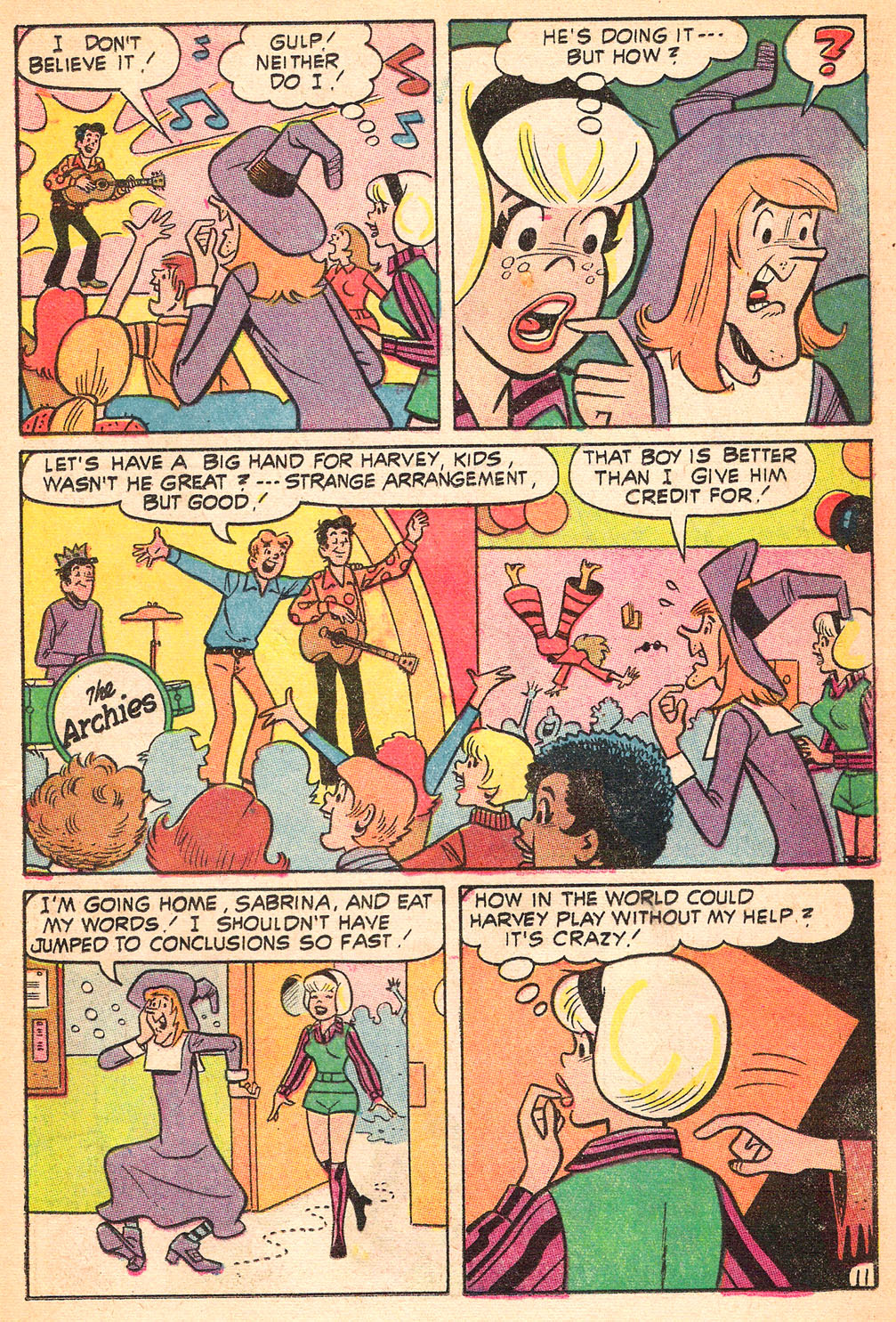 Read online Sabrina The Teenage Witch (1971) comic -  Issue #2 - 12