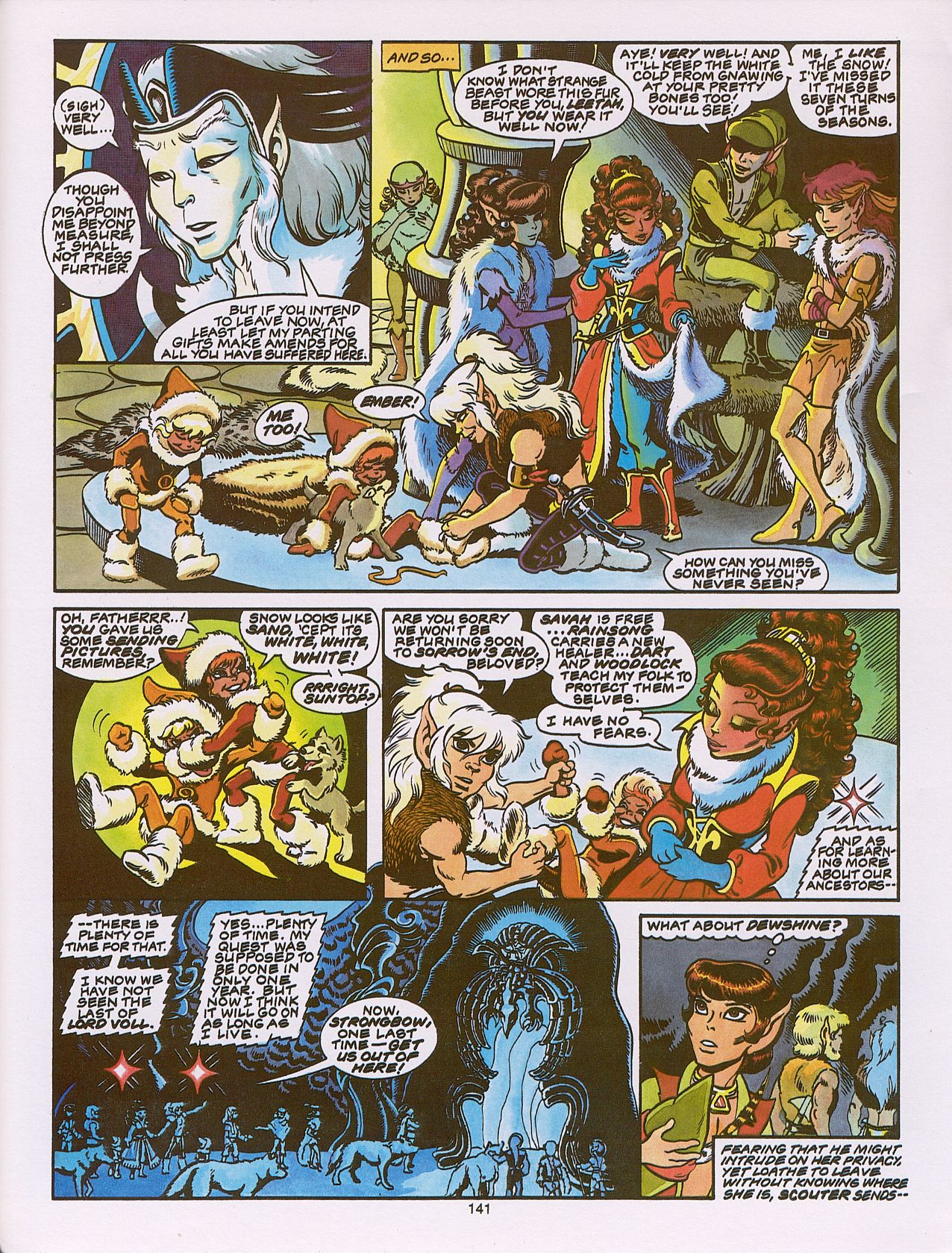 Read online ElfQuest (Starblaze Edition) comic -  Issue # TPB 3 - 140