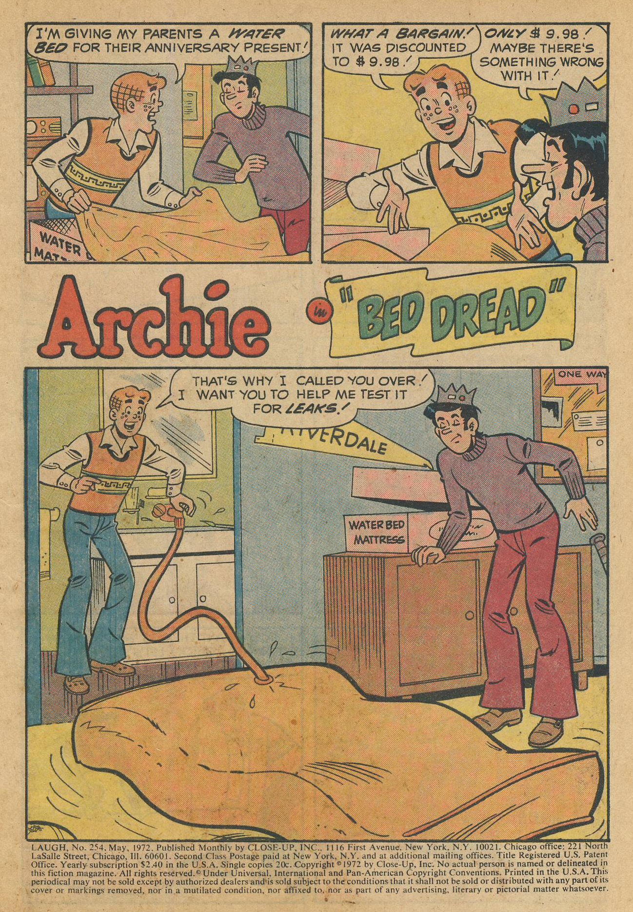Read online Laugh (Comics) comic -  Issue #254 - 3