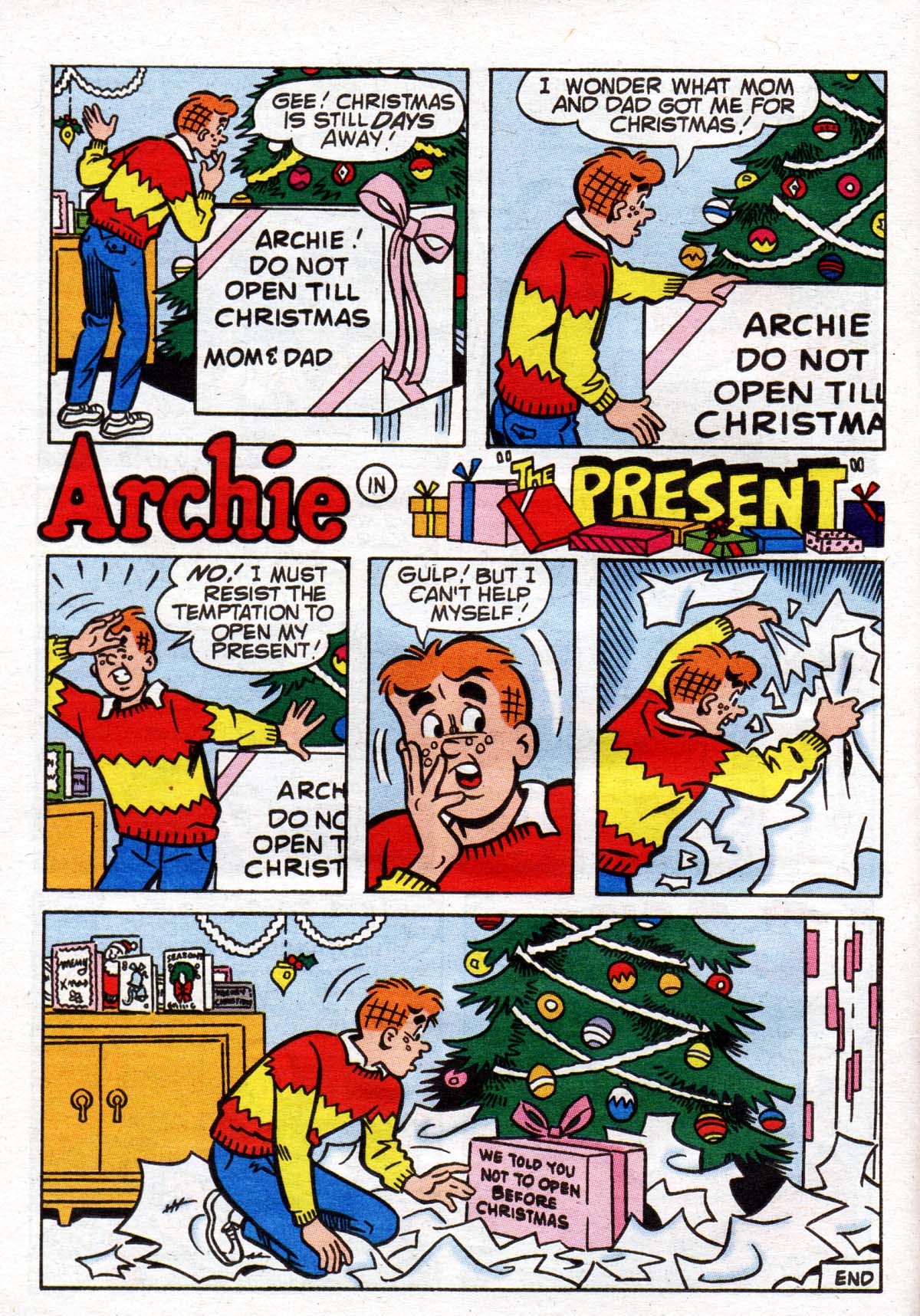 Read online Archie's Holiday Fun Digest comic -  Issue #7 - 30