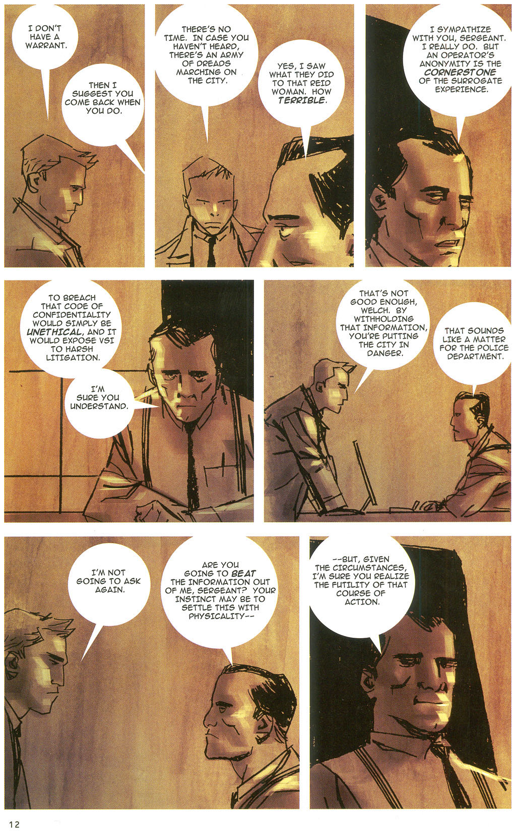 Read online The Surrogates comic -  Issue #5 - 14