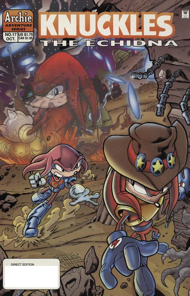 Read online Knuckles the Echidna comic -  Issue #17 - 1