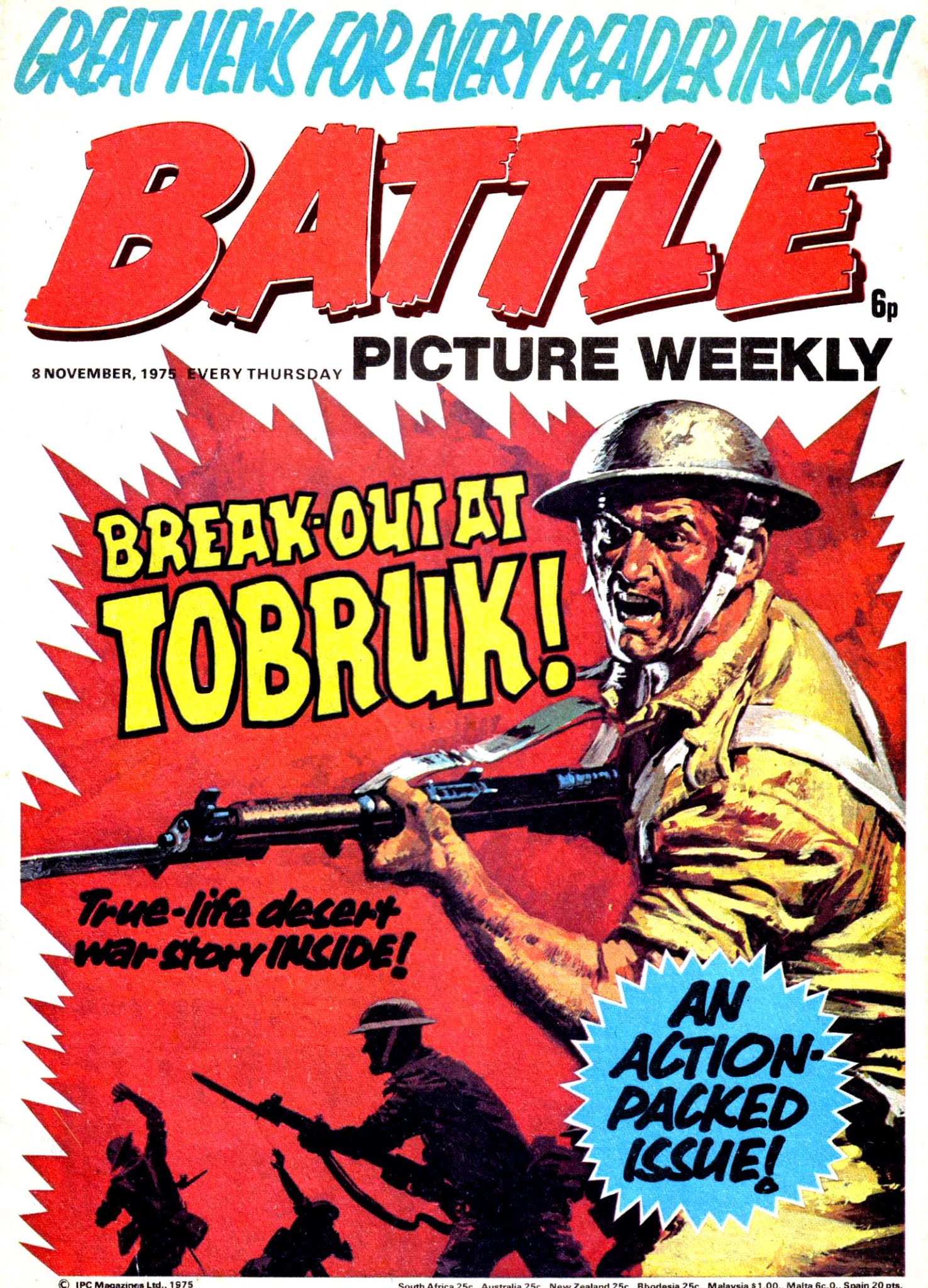 Read online Battle Picture Weekly comic -  Issue #36 - 1