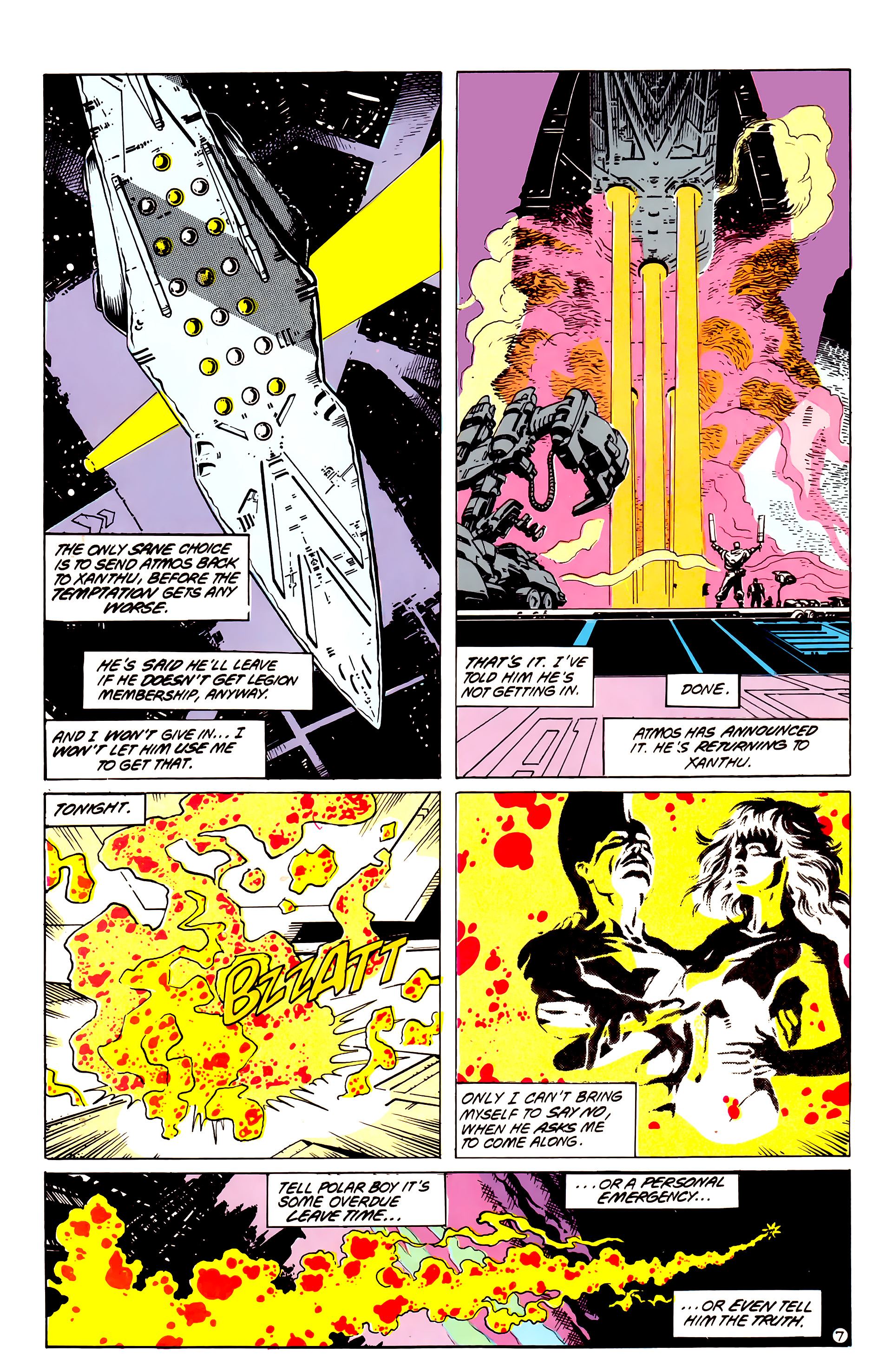 Read online Legion of Super-Heroes (1984) comic -  Issue # _Annual 4 - 43