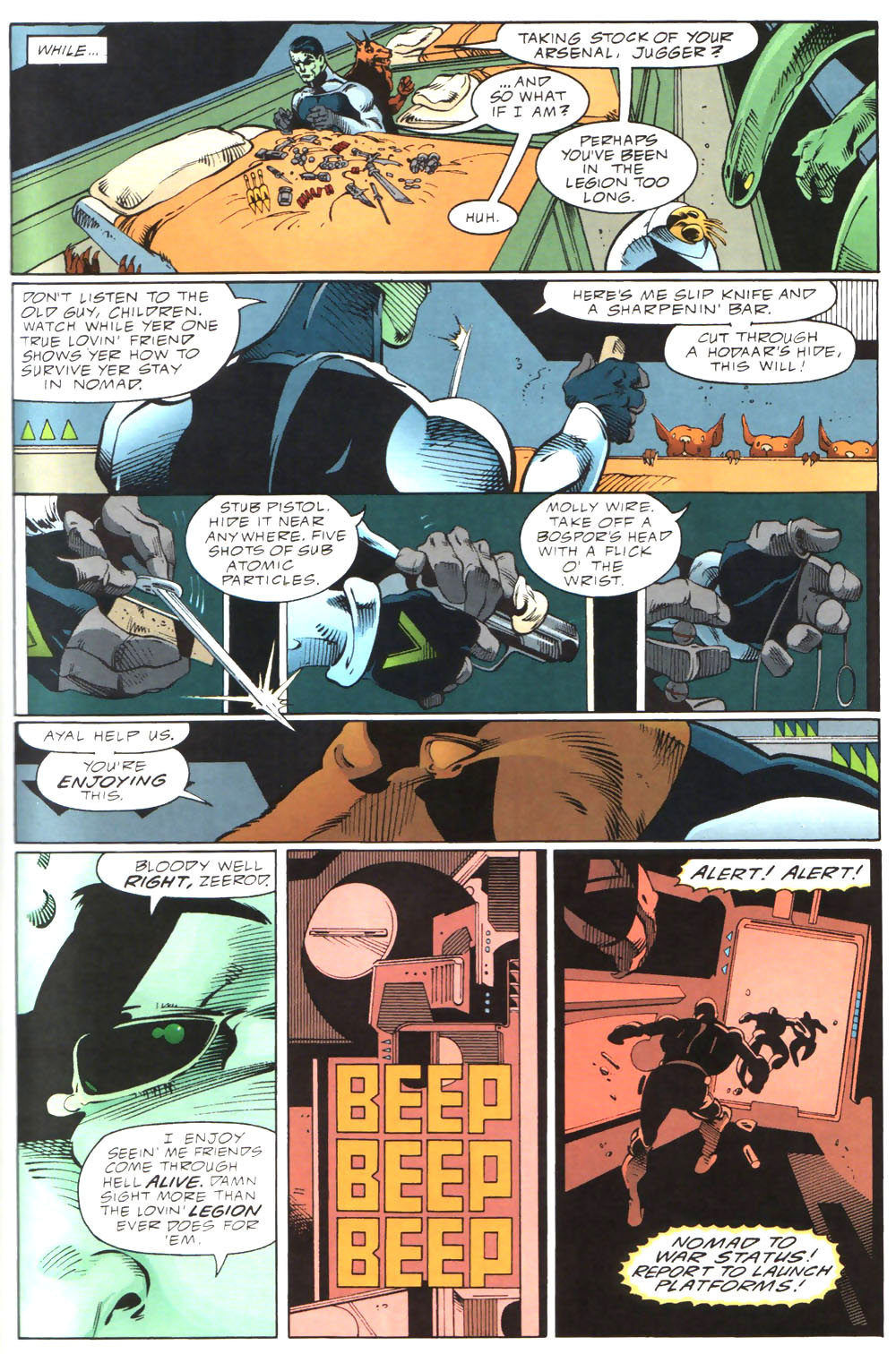 Read online Alien Legion: On the Edge comic -  Issue #1 - 16