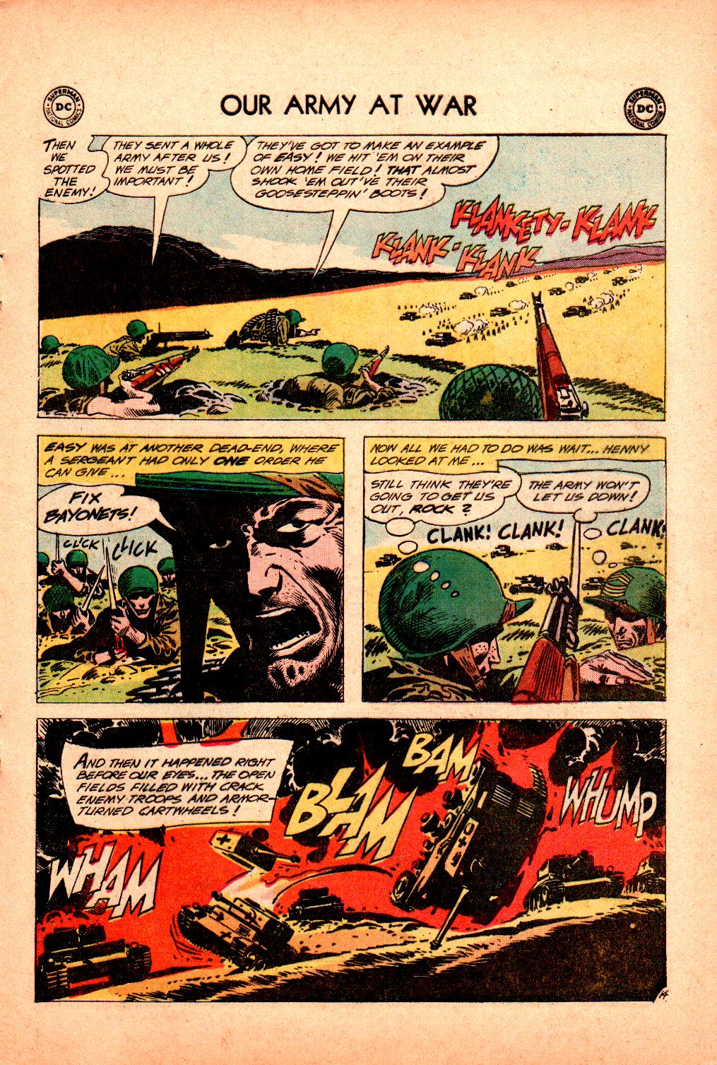 Read online Our Army at War (1952) comic -  Issue #101 - 17