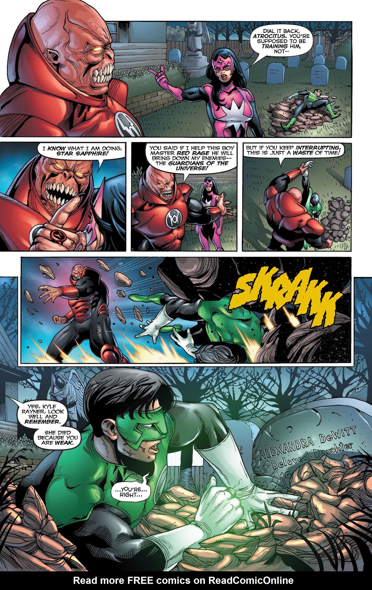 Read online Green Lantern: Rise of the Third Army comic -  Issue # TPB - 129
