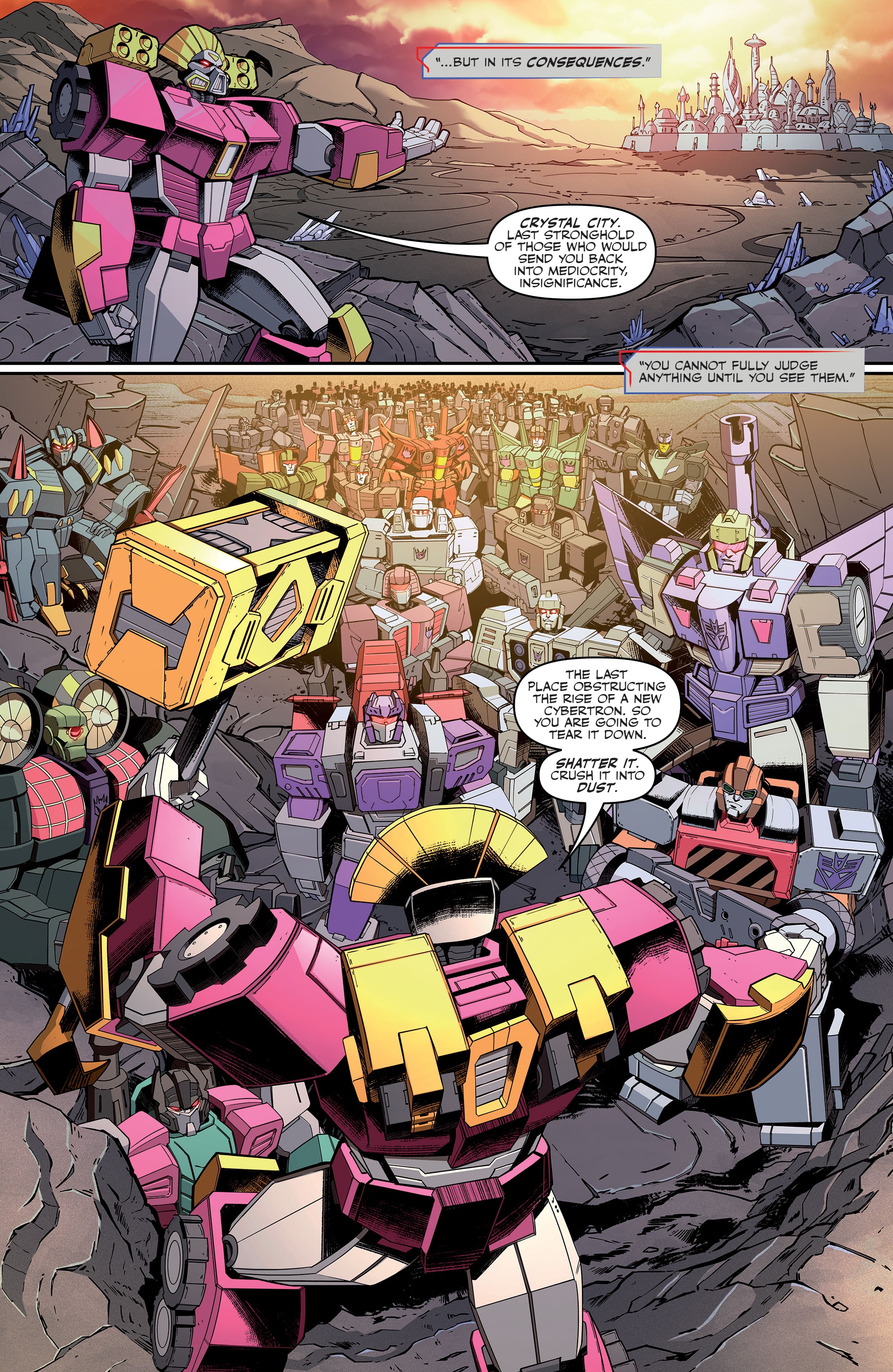 Read online Transformers (2019) comic -  Issue #40 - 6