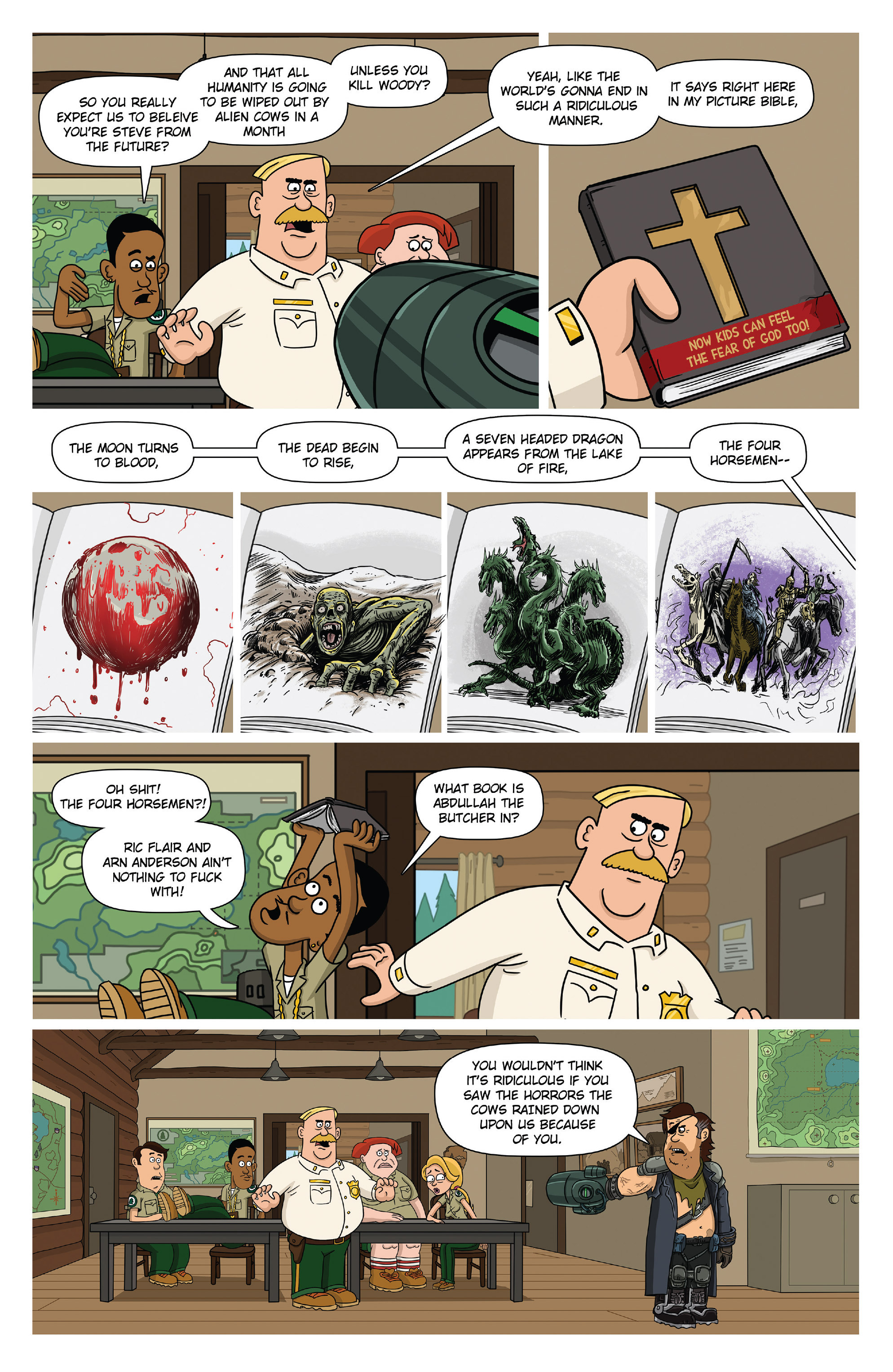 Read online Brickleberry comic -  Issue #1 - 19
