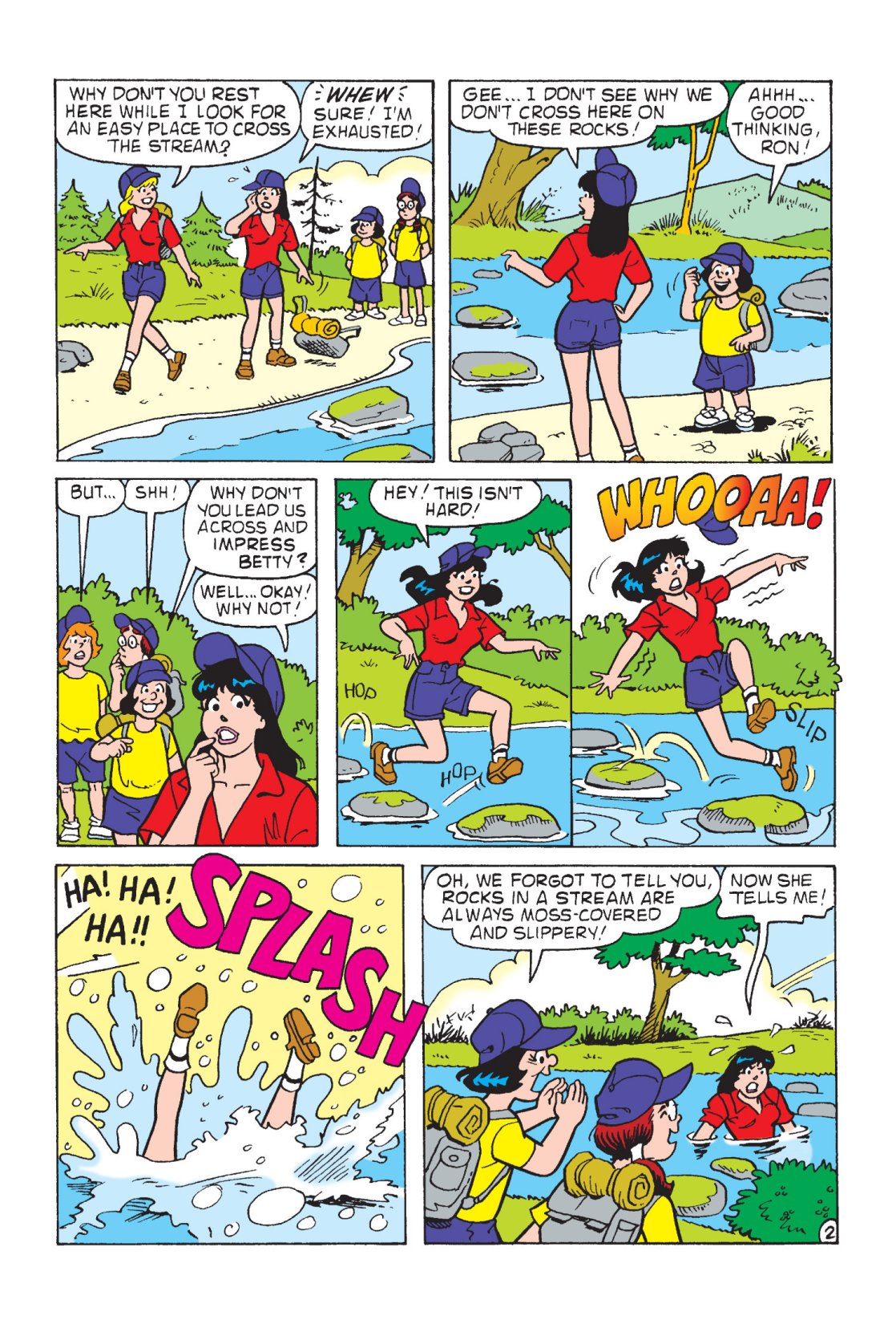 Read online Archie's Camp Tales comic -  Issue # TPB - 37