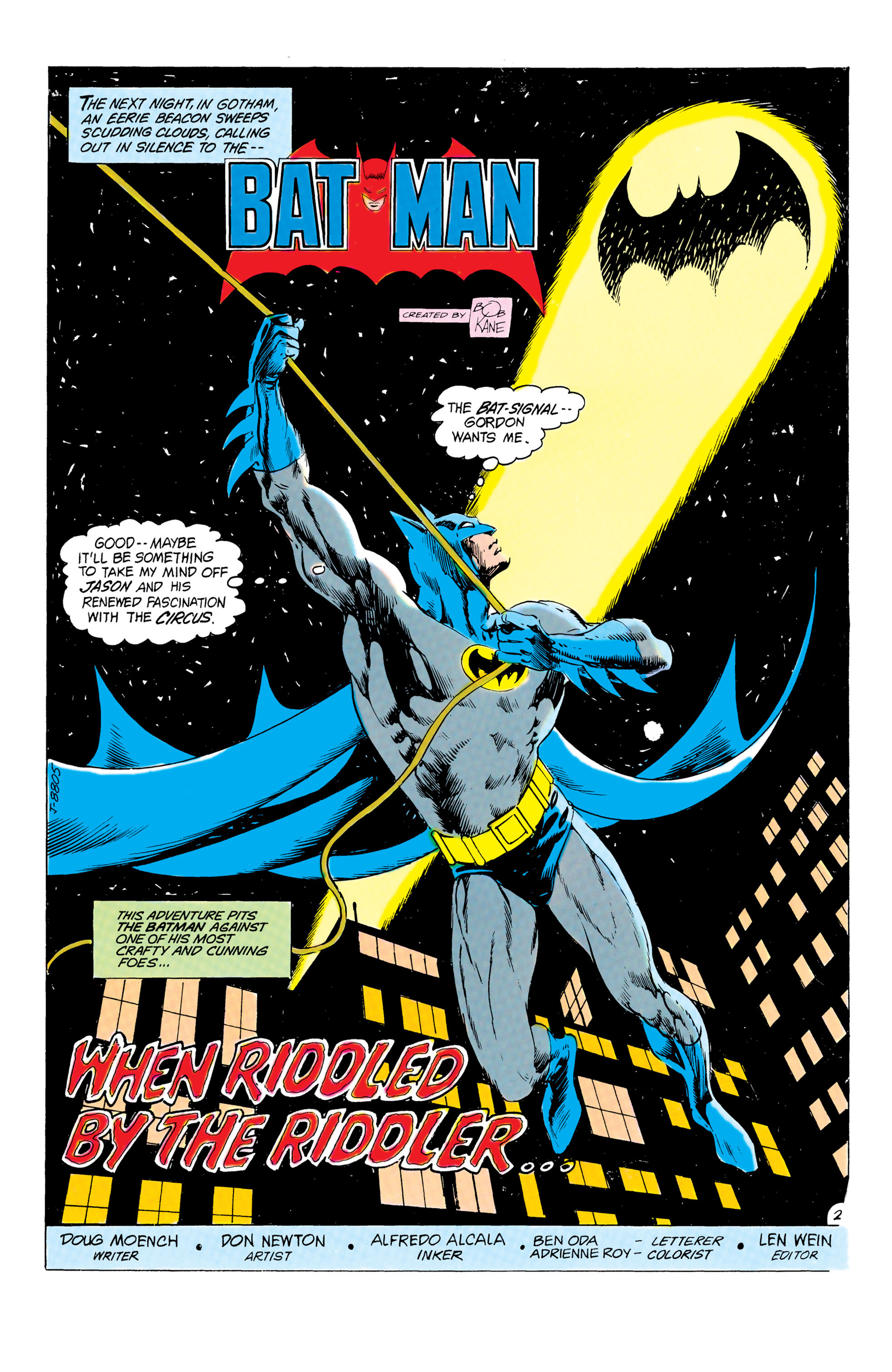 Read online Batman (1940) comic -  Issue #362 - 3