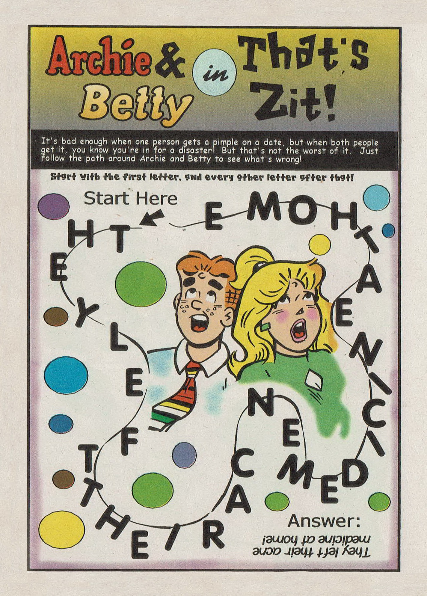 Read online Archie's Story & Game Digest Magazine comic -  Issue #39 - 70