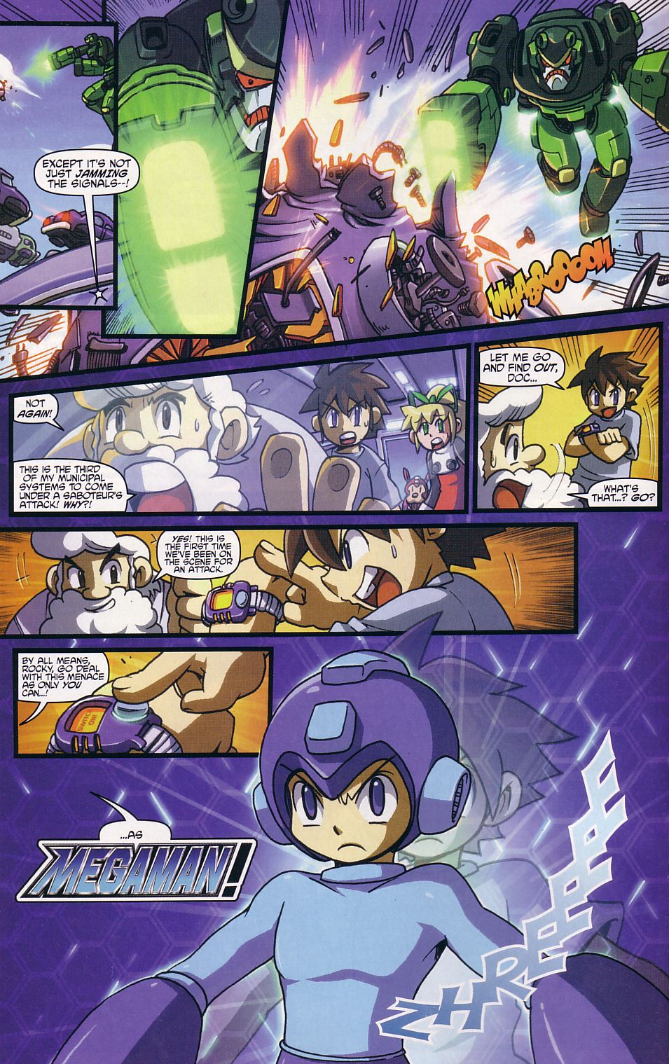 Read online Mega Man (2003) comic -  Issue #1 - 8
