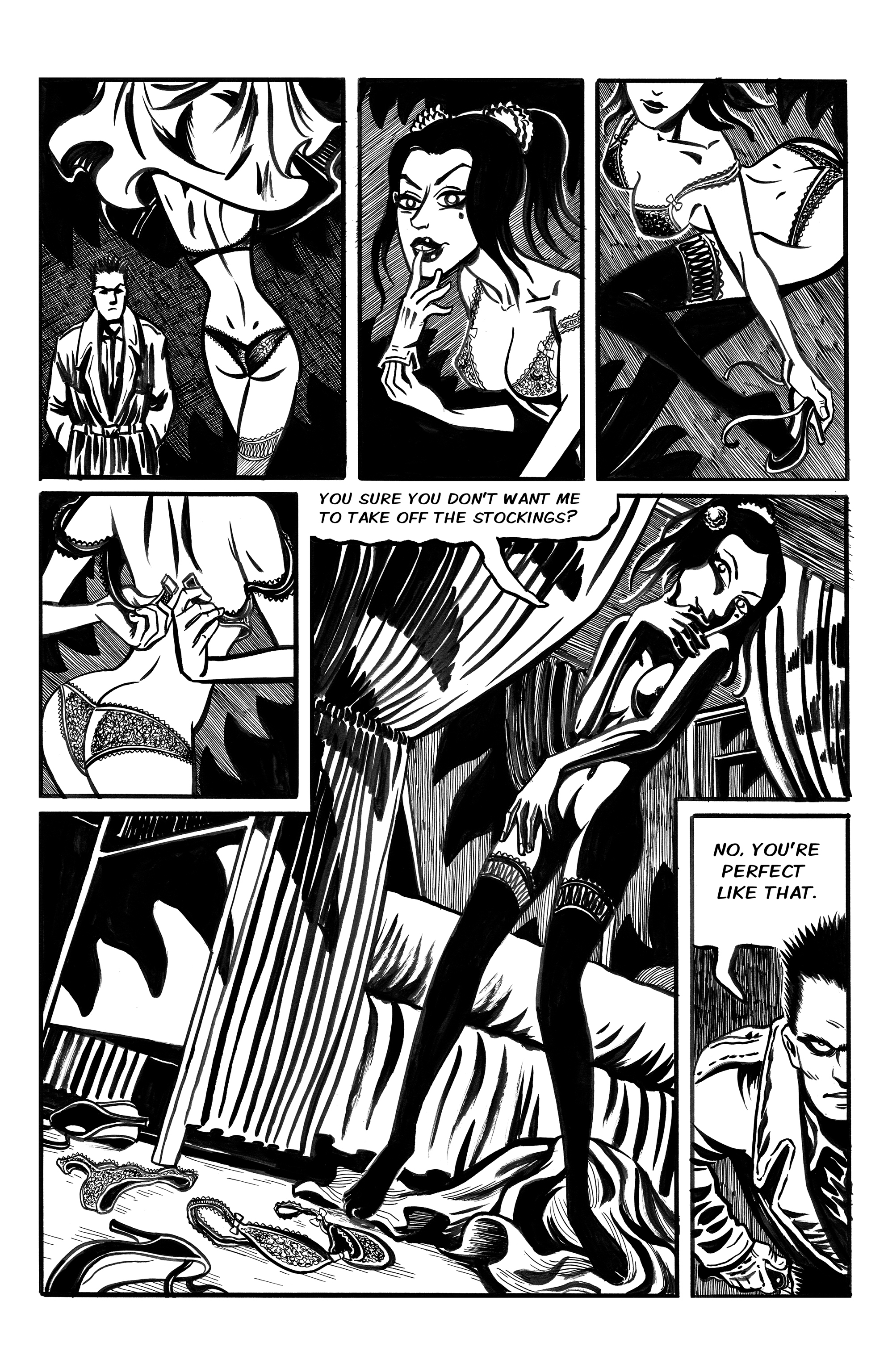 Read online Wulf and Batsy: Magnum Orgus comic -  Issue #6 - 37