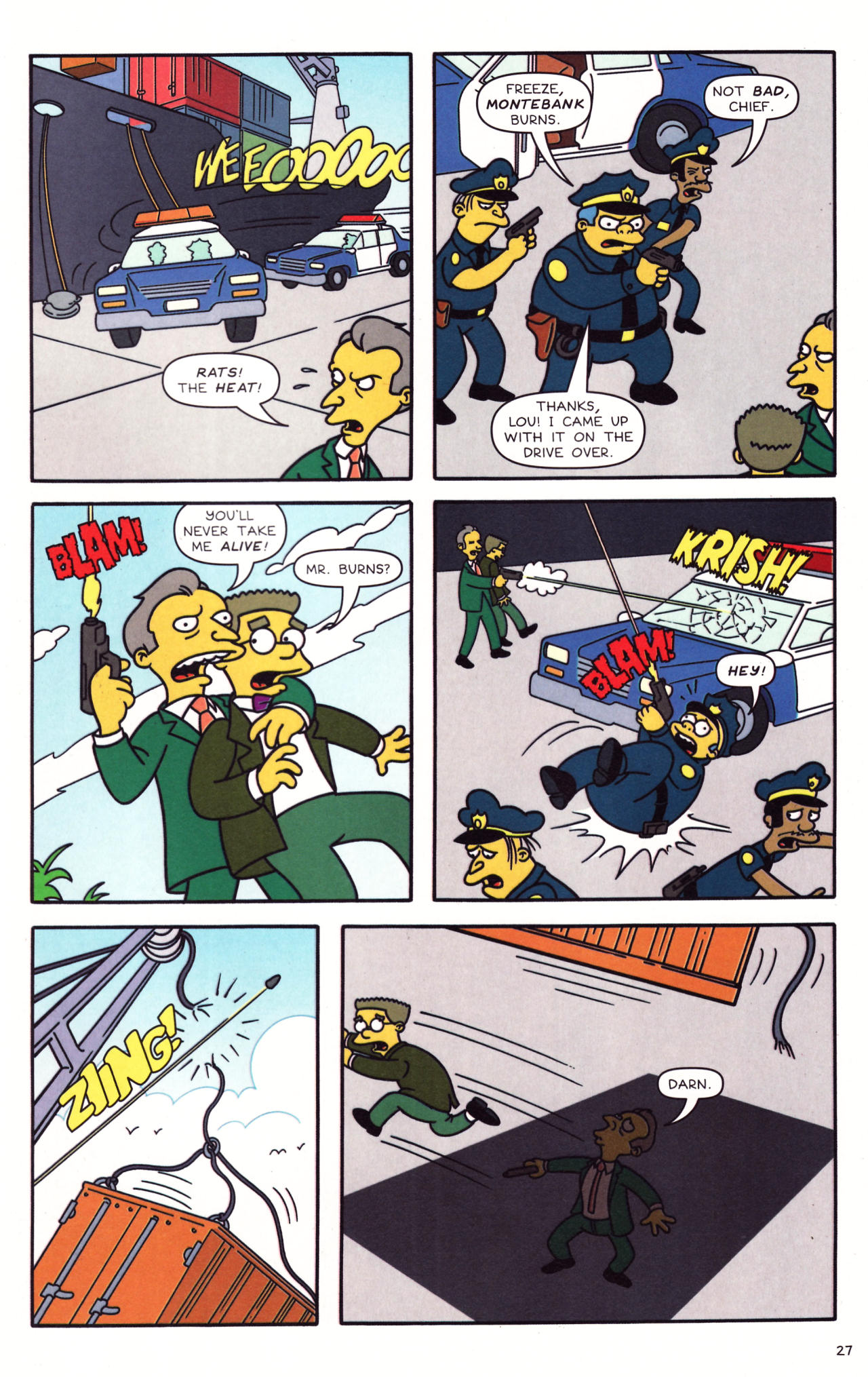 Read online Simpsons Comics comic -  Issue #133 - 22
