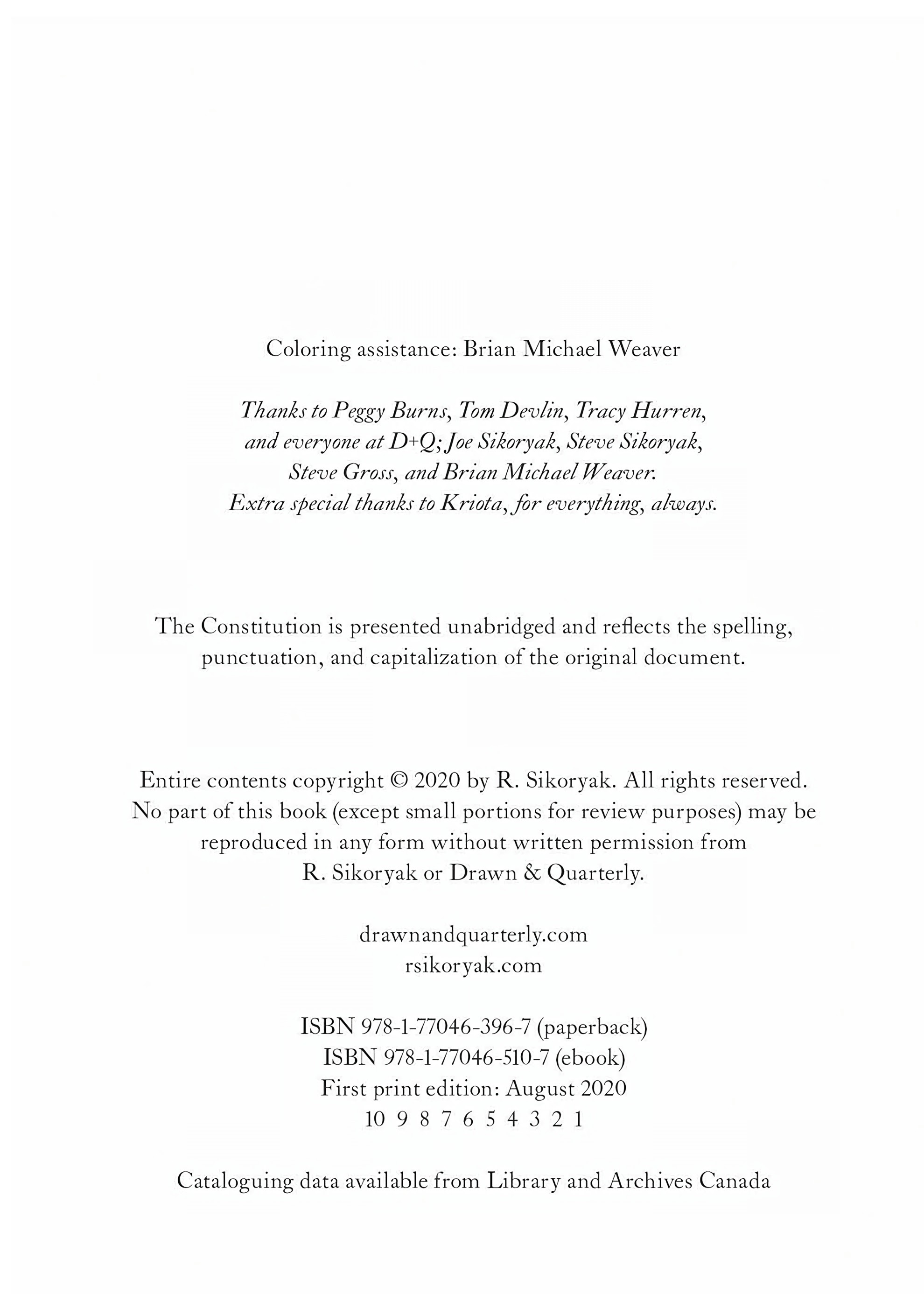 Read online Constitution Illustrated comic -  Issue # TPB - 4