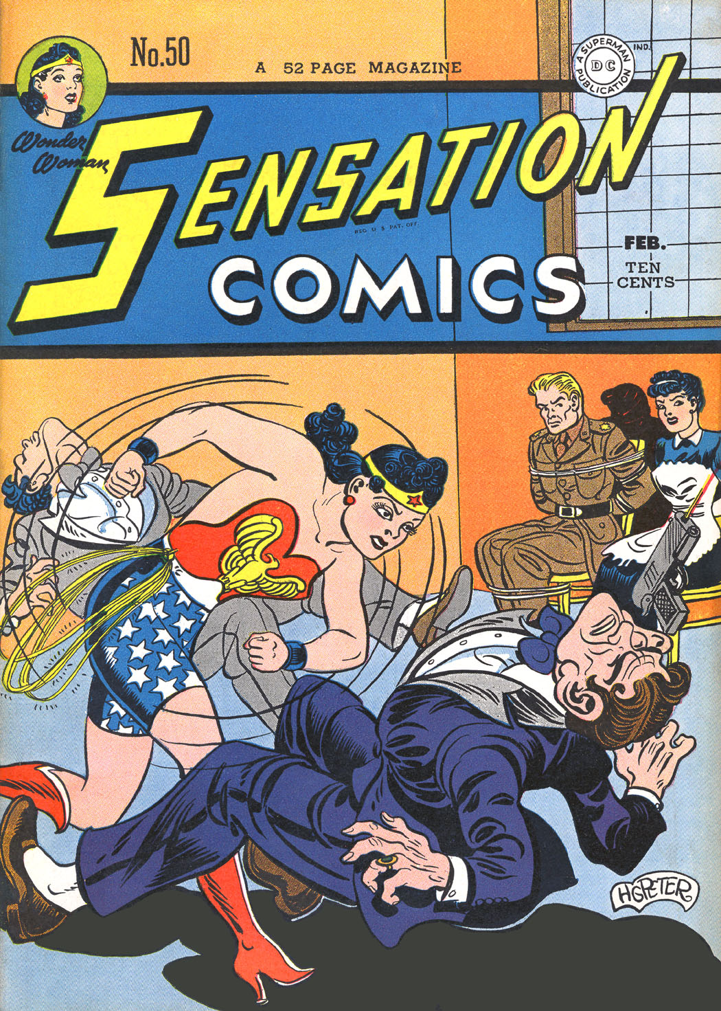 Read online Sensation (Mystery) Comics comic -  Issue #50 - 1