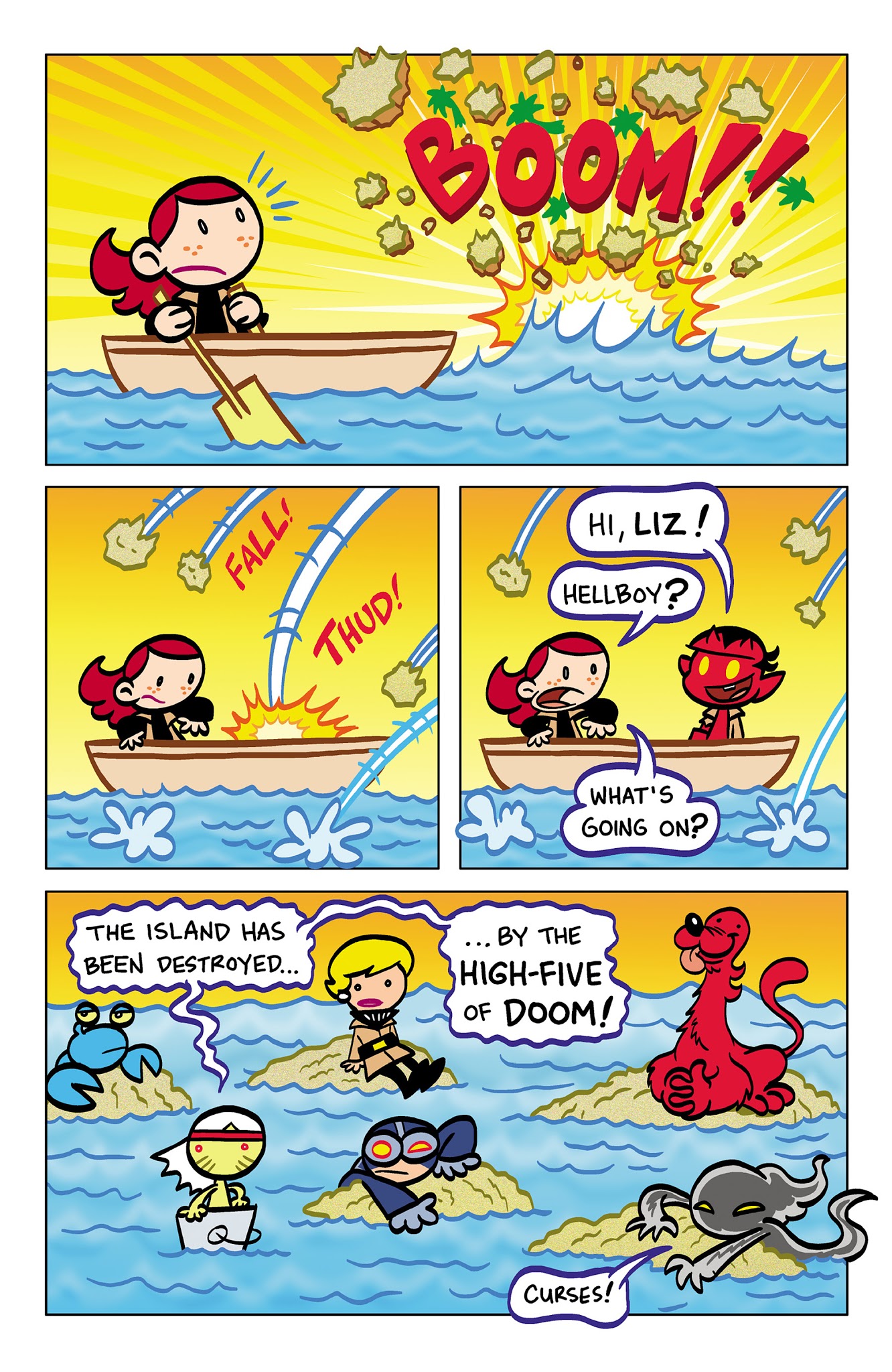 Read online Itty Bitty Hellboy: The Search for the Were-Jaguar! comic -  Issue #4 - 22