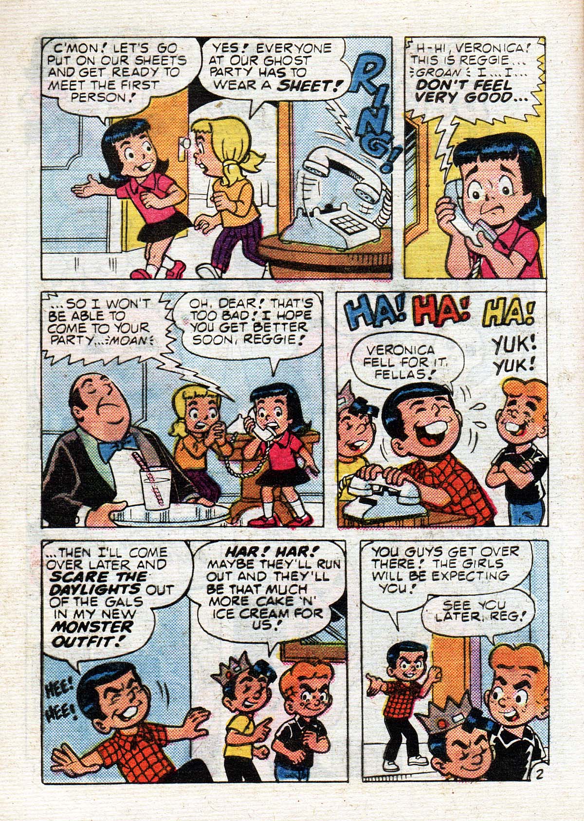 Read online Little Archie Comics Digest Magazine comic -  Issue #33 - 99
