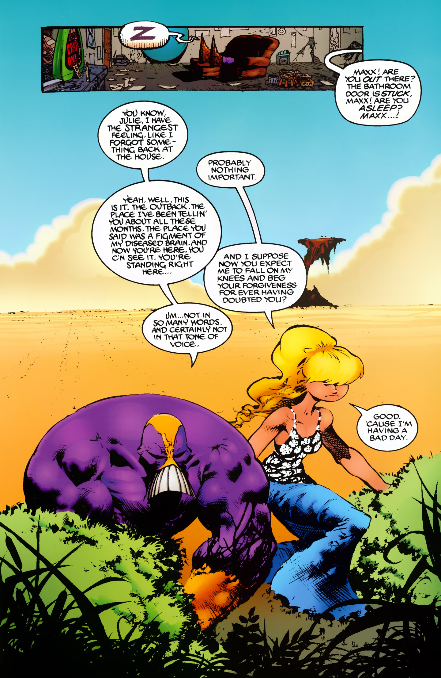 Read online The Maxx (1993) comic -  Issue #7 - 4