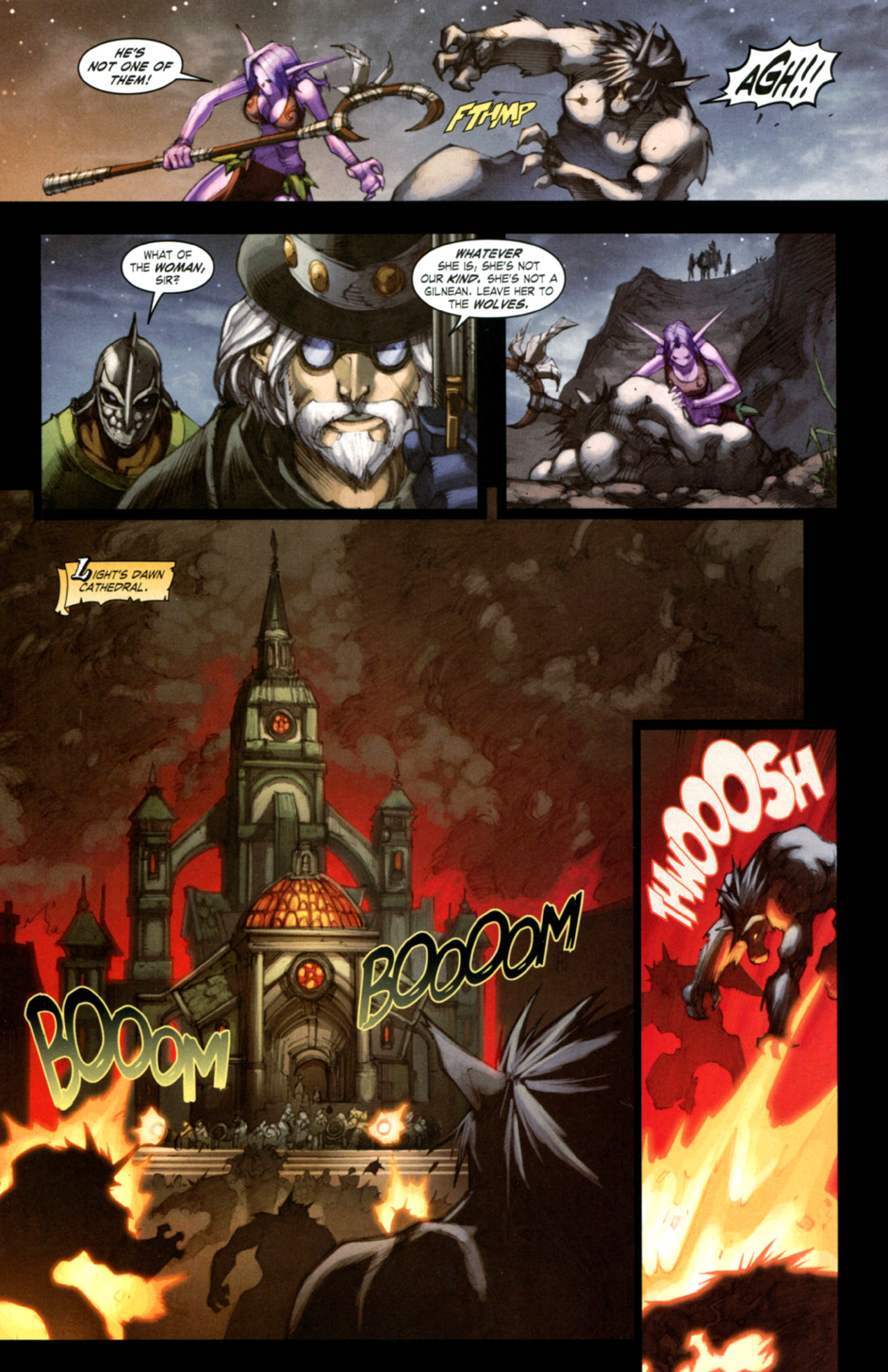 Read online World of Warcraft: Curse of the Worgen comic -  Issue #4 - 24