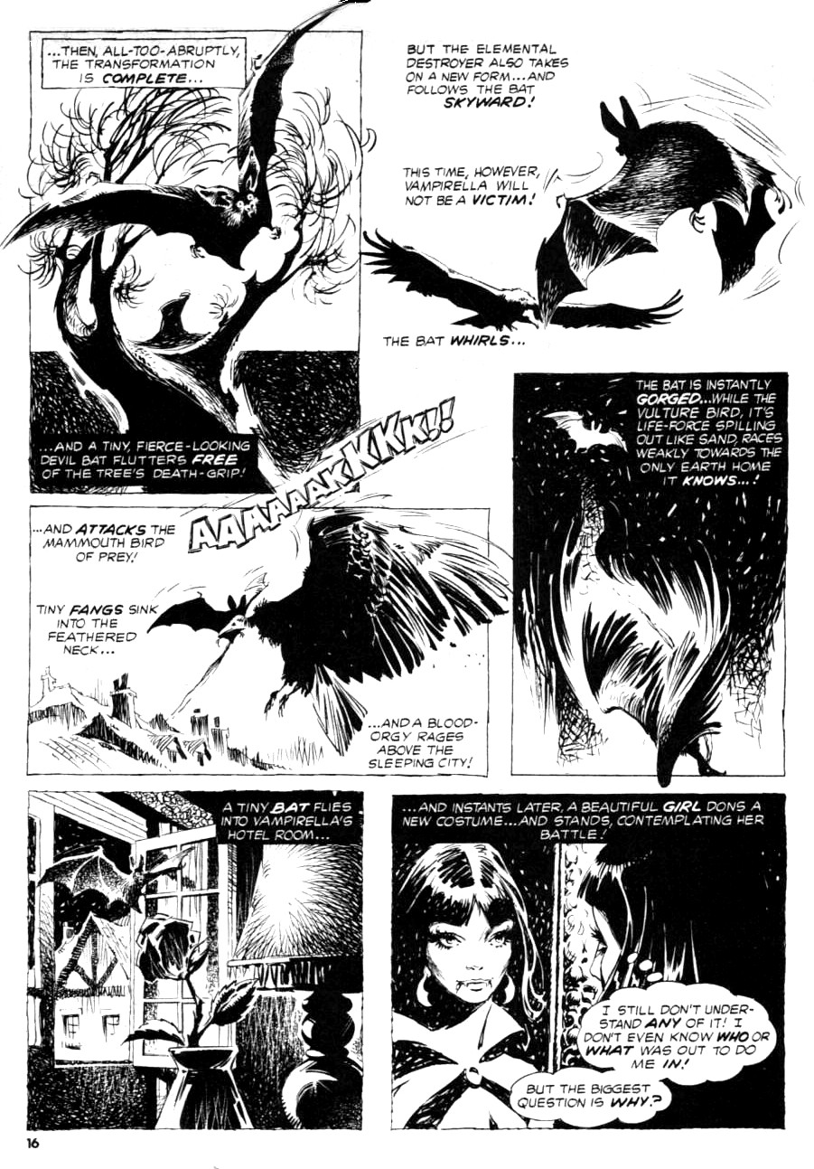 Read online Vampirella (1969) comic -  Issue #40 - 16
