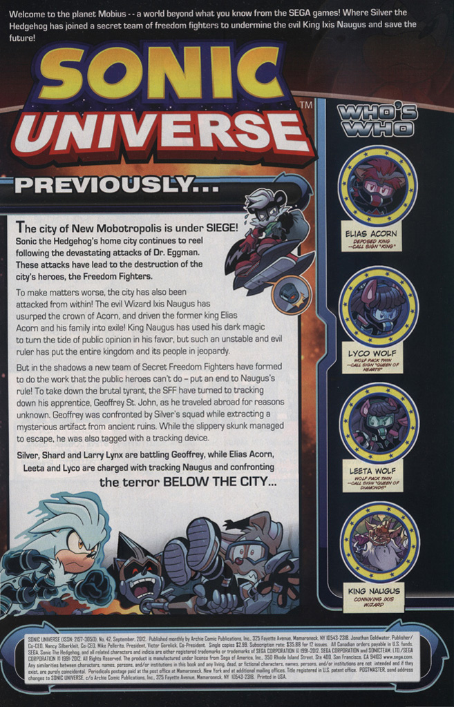 Read online Sonic Universe comic -  Issue #42 - 3