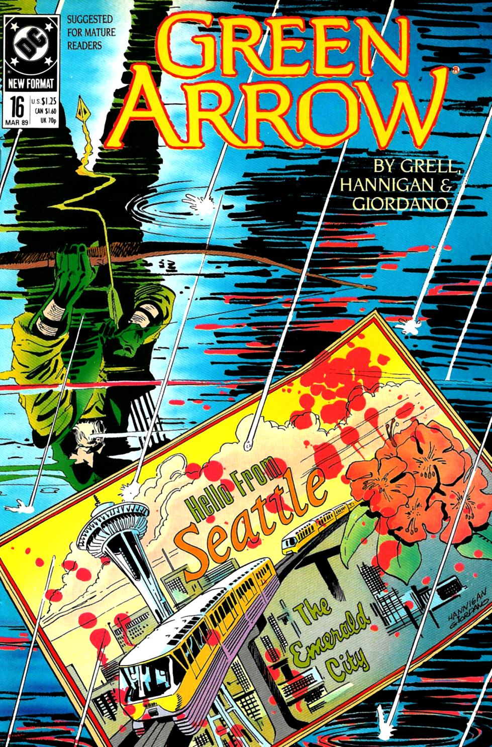 Read online Green Arrow (1988) comic -  Issue #16 - 1