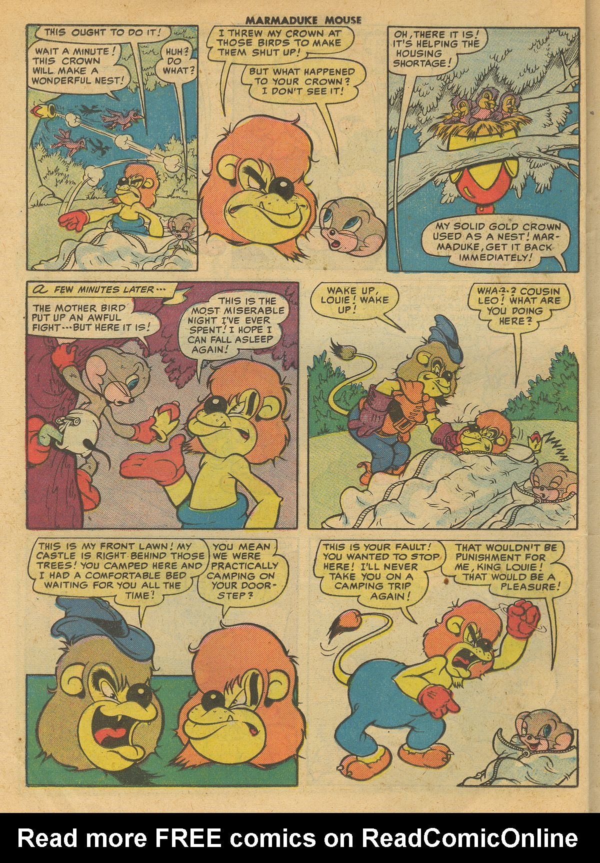 Read online Marmaduke Mouse comic -  Issue #52 - 24