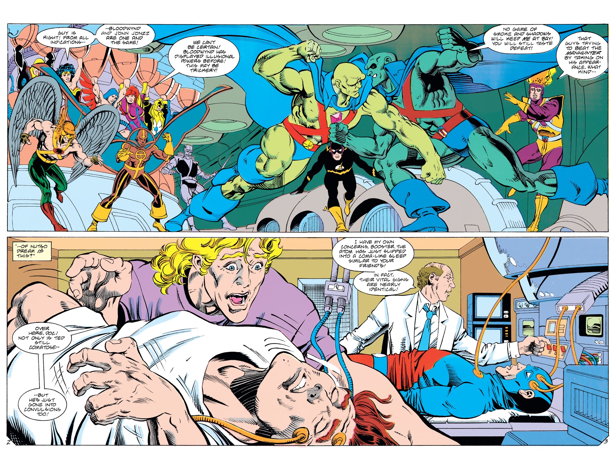 Read online Superman & The Justice League America comic -  Issue #2 - 206