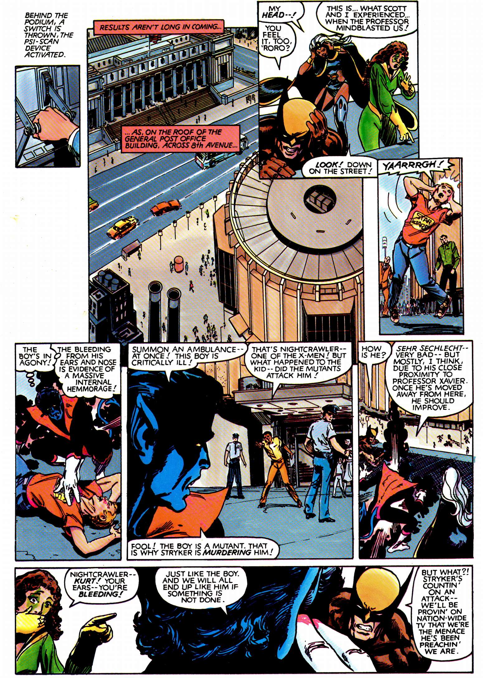 Read online Marvel Graphic Novel comic -  Issue #5 - X-Men - God Loves, Man Kills - 53