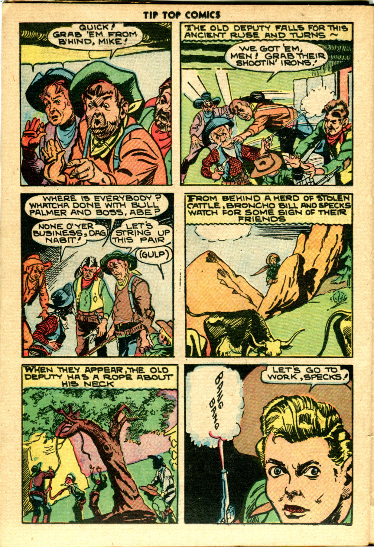 Read online Tip Top Comics comic -  Issue #166 - 22