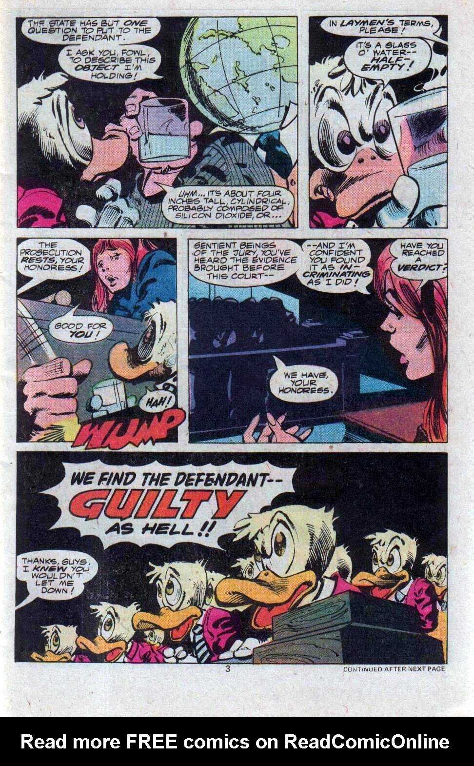 Read online Howard the Duck (1976) comic -  Issue #27 - 4