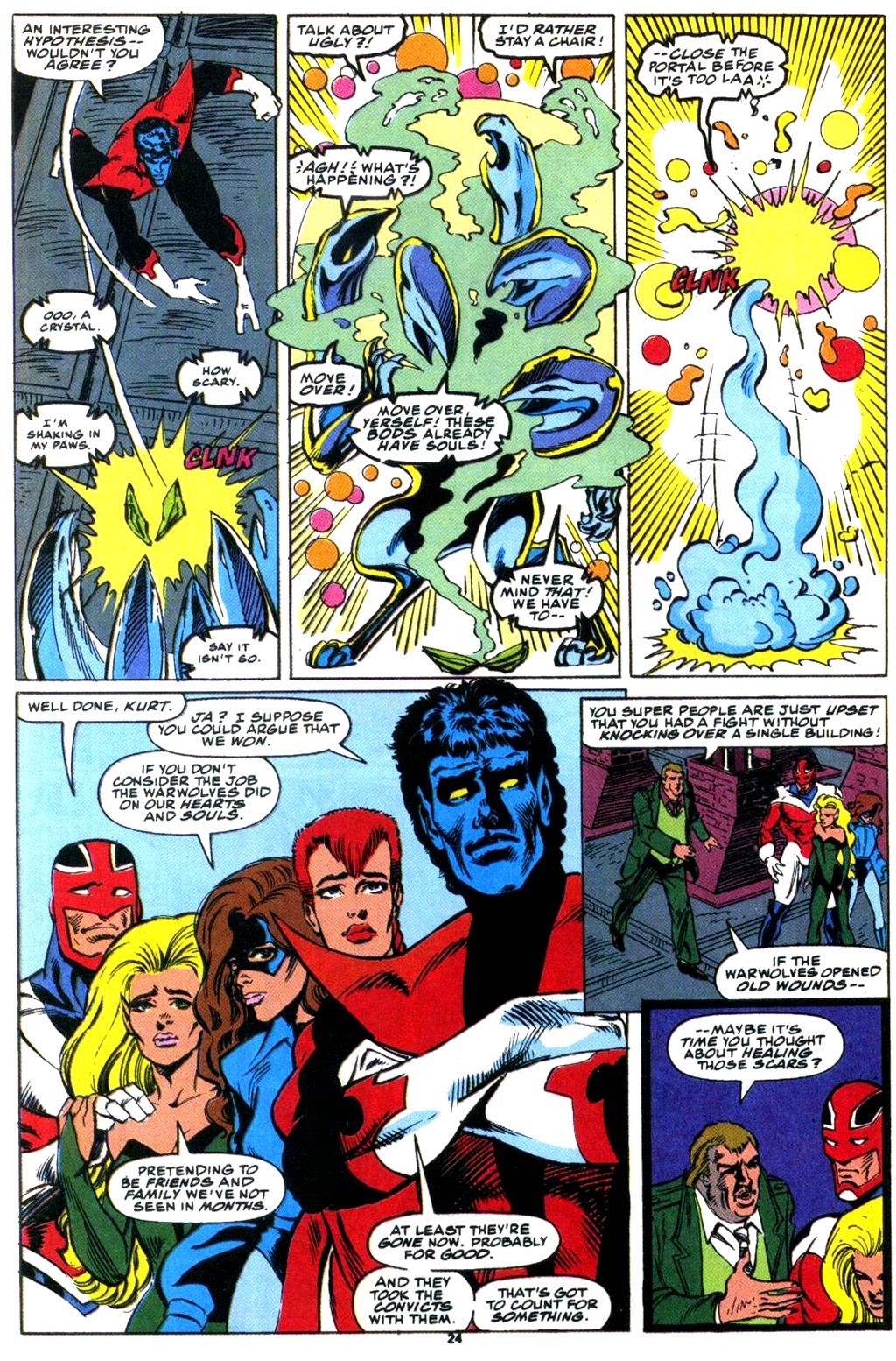 Read online Excalibur (1988) comic -  Issue #41 - 19