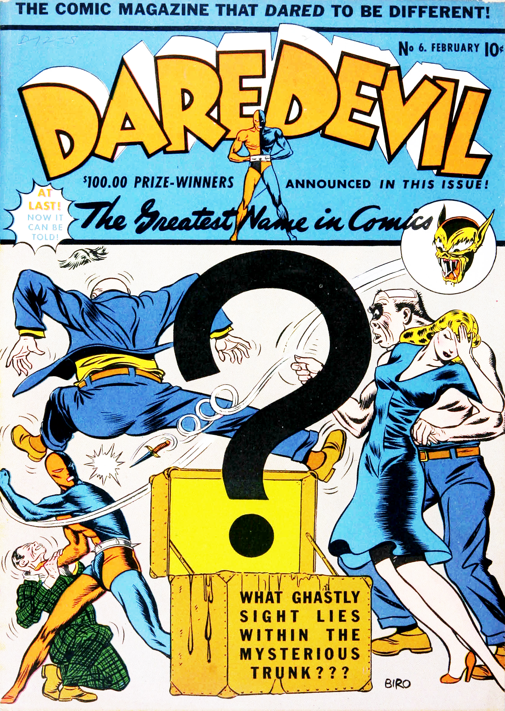 Read online Daredevil (1941) comic -  Issue #7 - 1