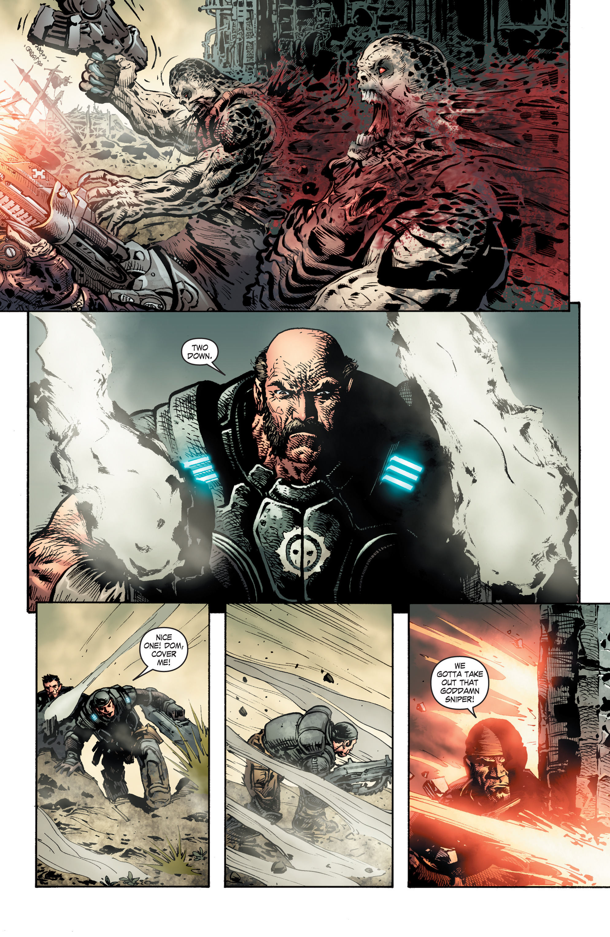 Read online Gears Of War comic -  Issue #1 - 22