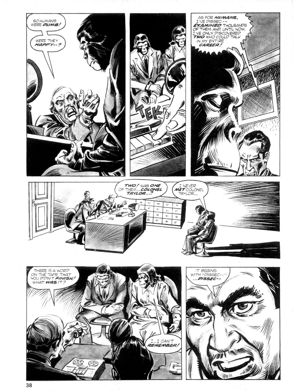 Read online Planet of the Apes comic -  Issue #15 - 36